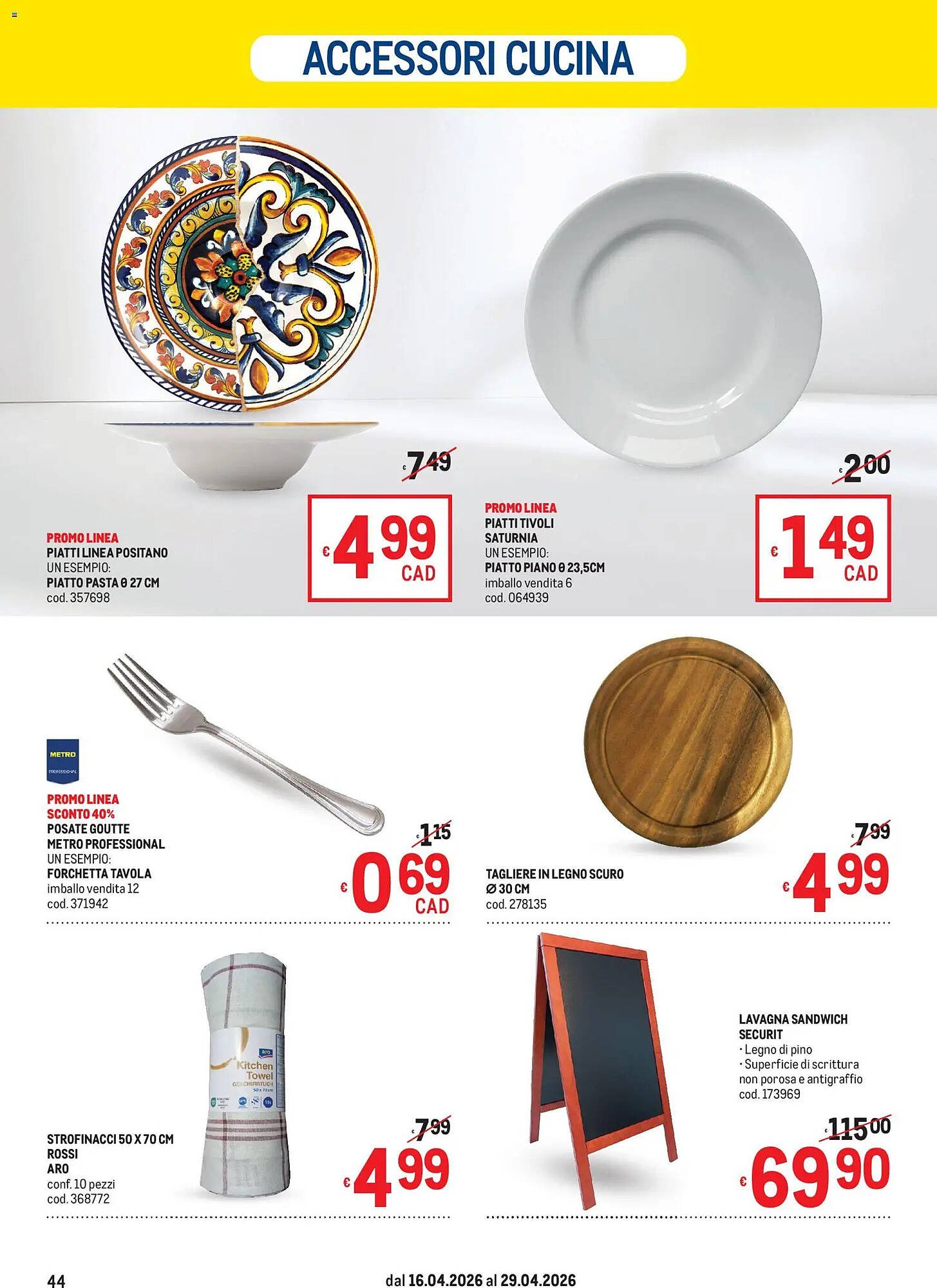 Volantino Metro (2026-04-16 - 2026-04-29)
