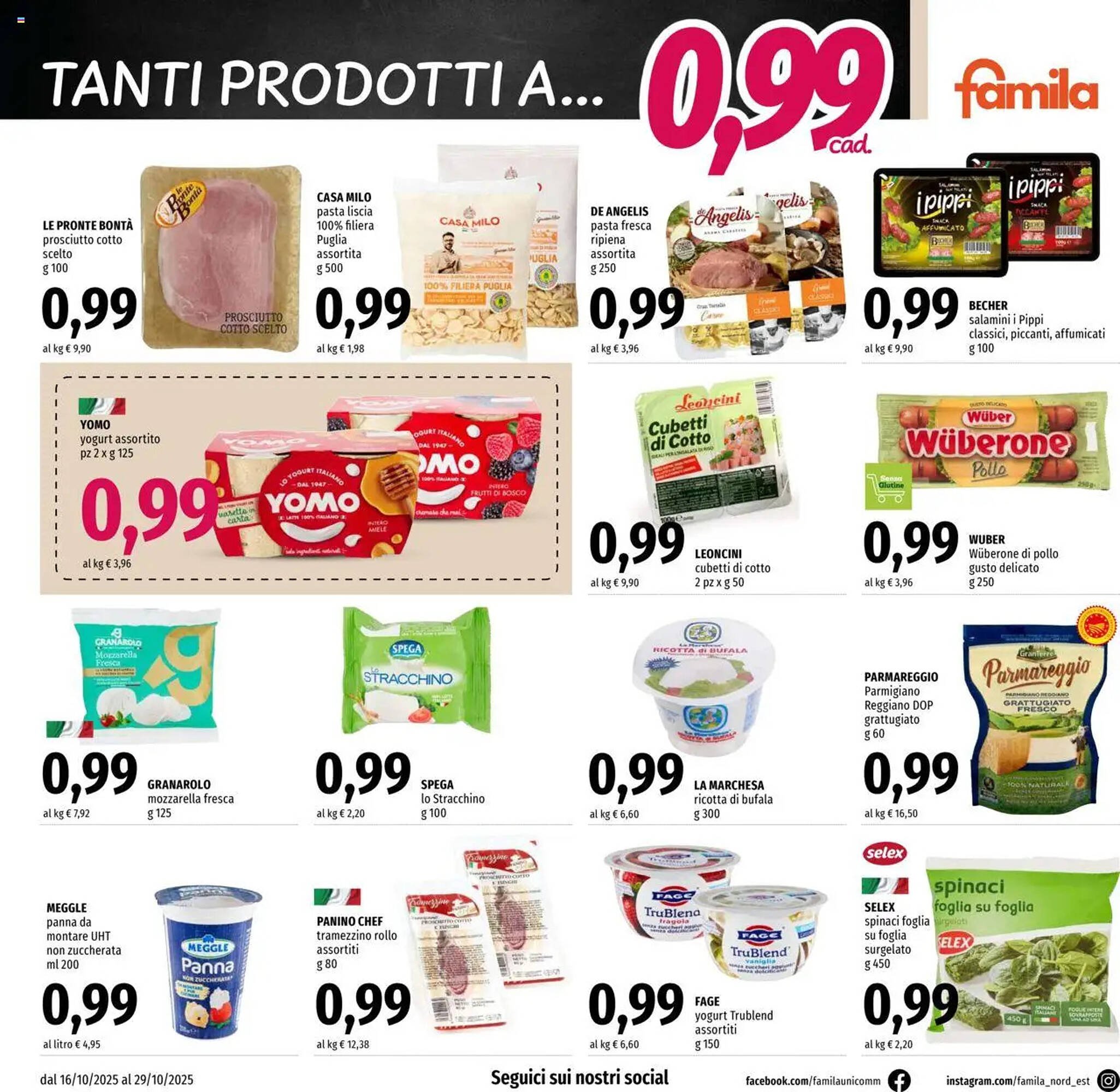 Volantino Famila (2025-10-16 - 2025-10-29)