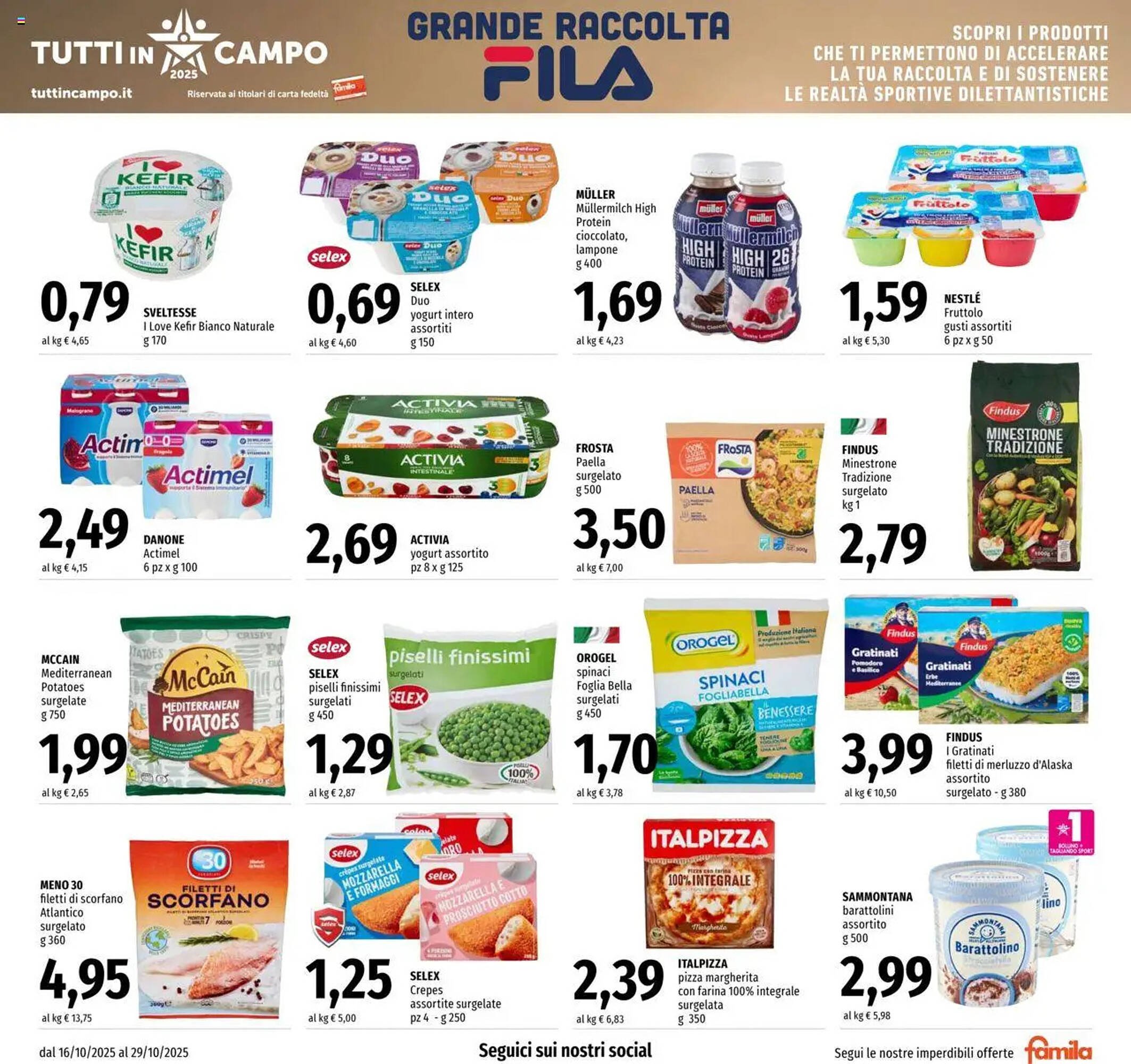 Volantino Famila (2025-10-16 - 2025-10-29)