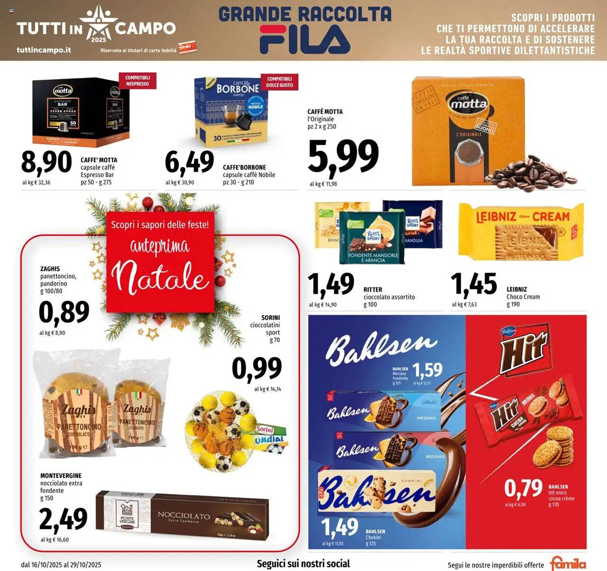 Volantino Famila (2025-10-16 - 2025-10-29)