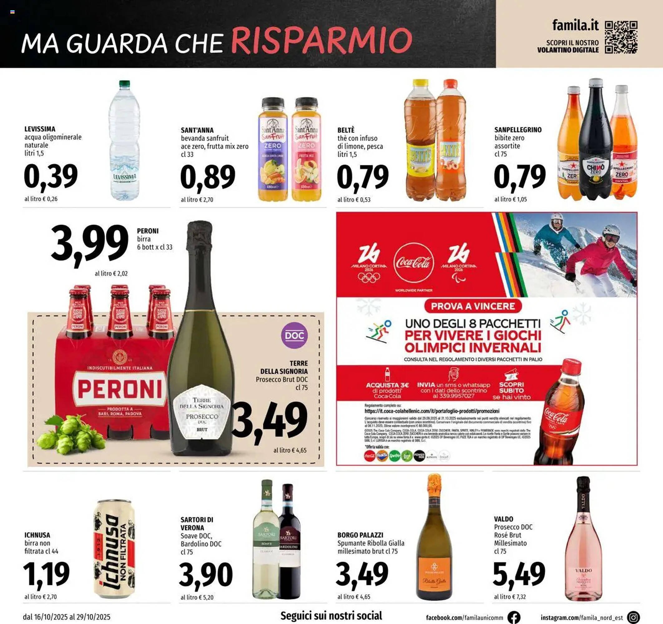 Volantino Famila (2025-10-16 - 2025-10-29)