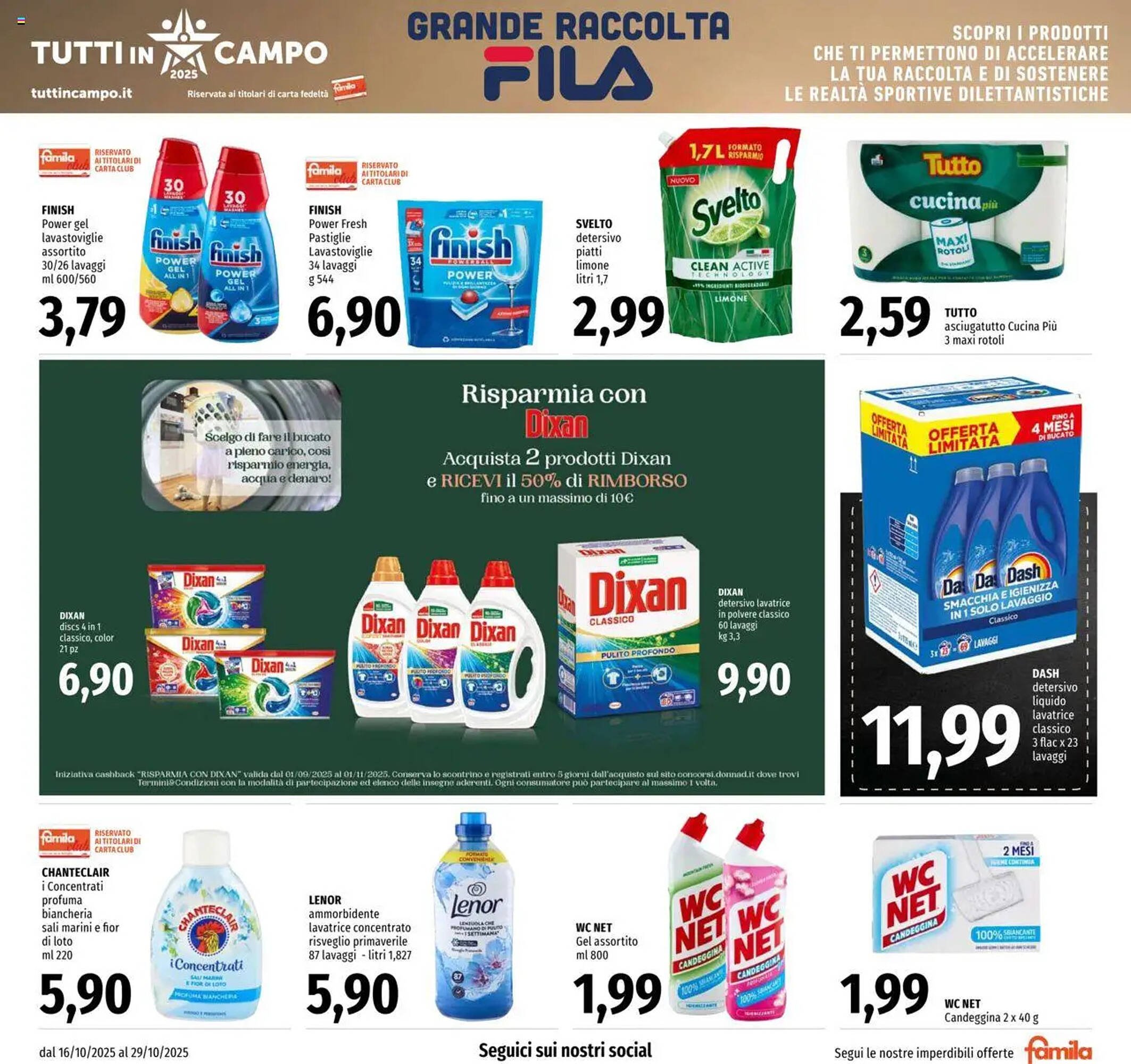 Volantino Famila (2025-10-16 - 2025-10-29)