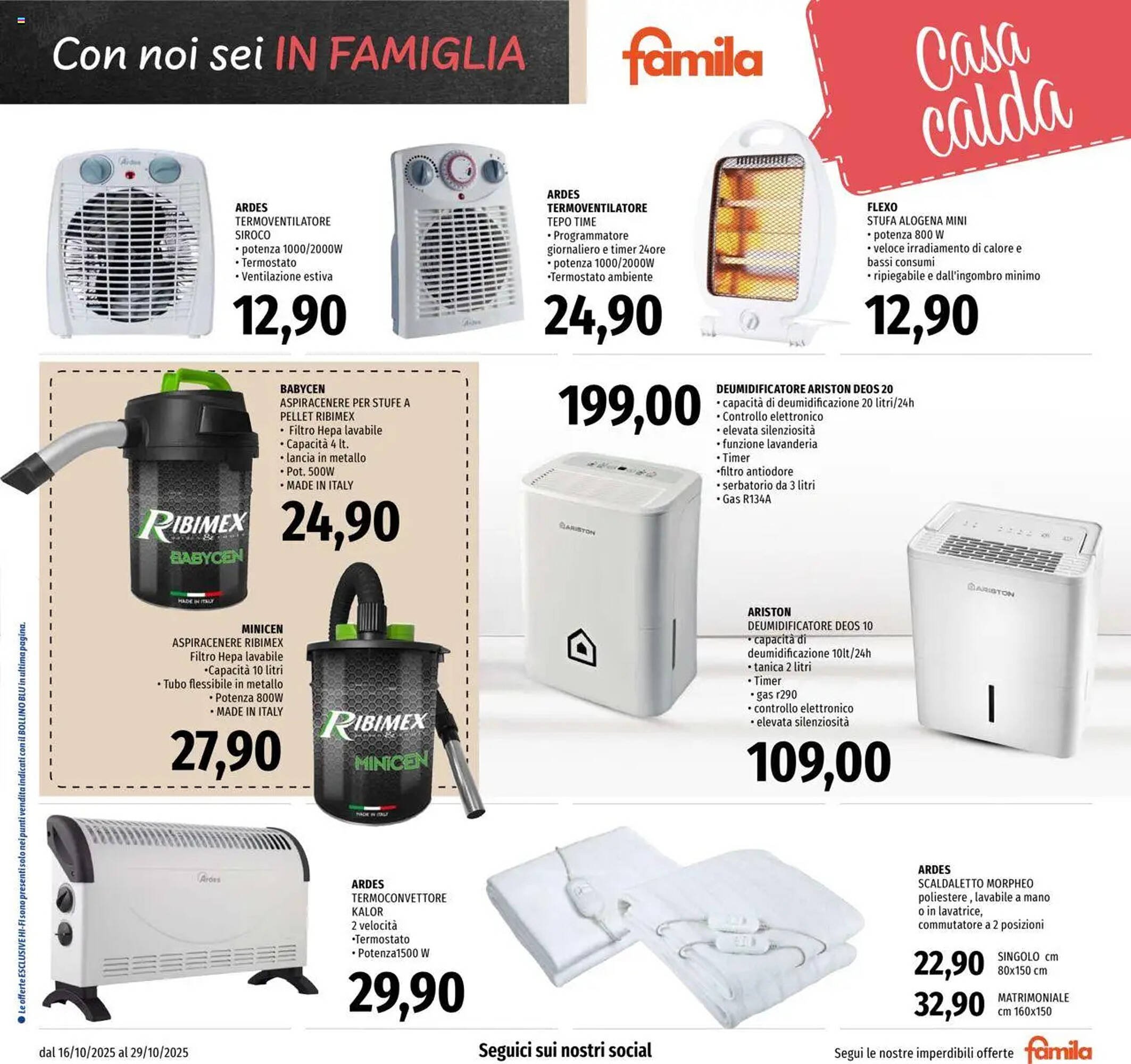 Volantino Famila (2025-10-16 - 2025-10-29)