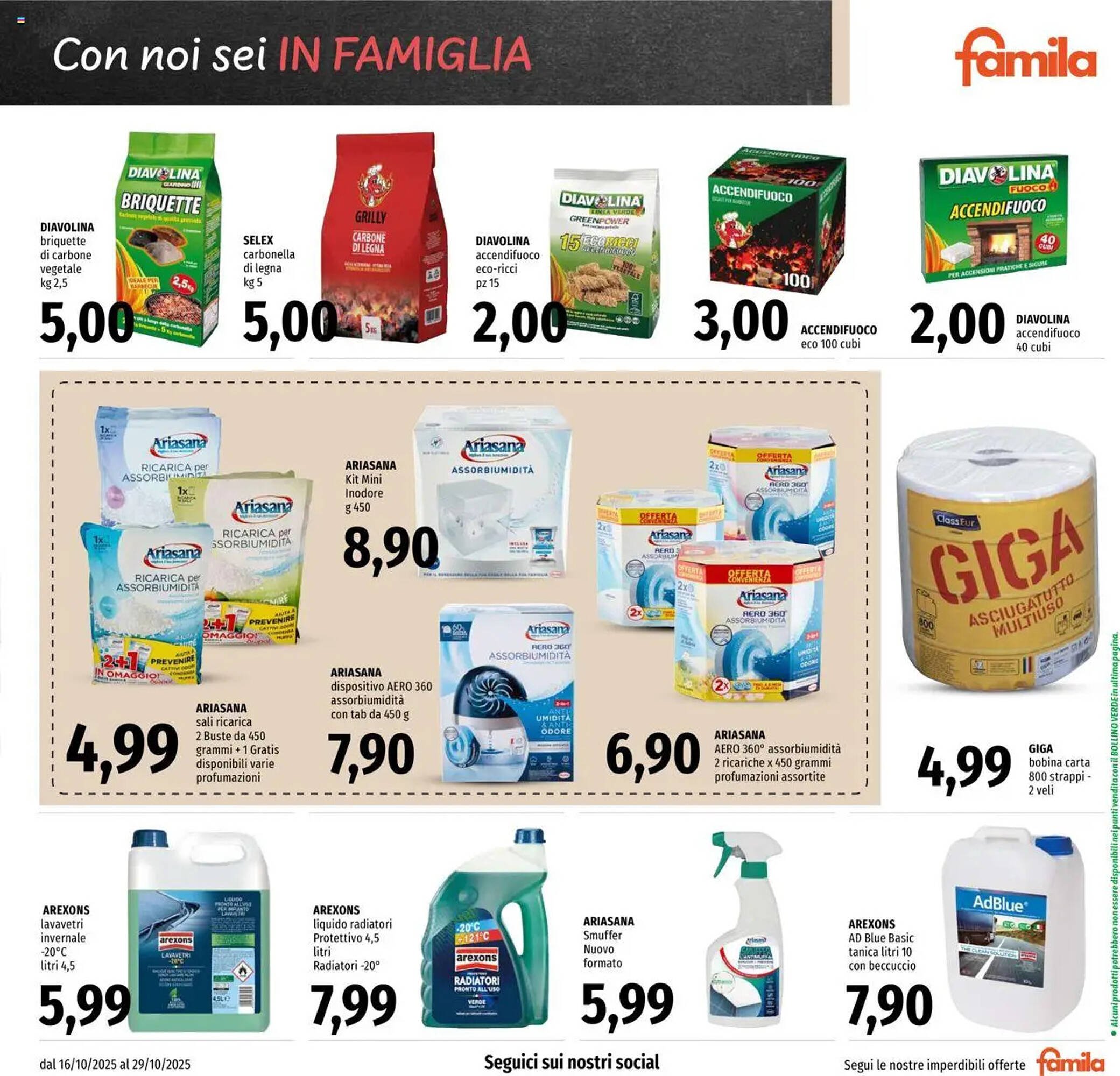 Volantino Famila (2025-10-16 - 2025-10-29)