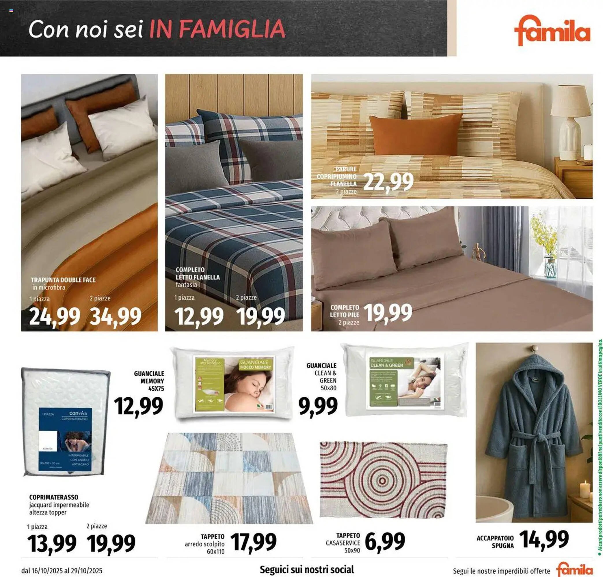 Volantino Famila (2025-10-16 - 2025-10-29)