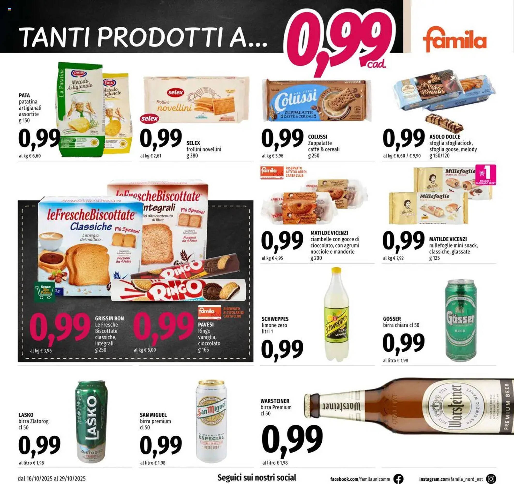 Volantino Famila (2025-10-16 - 2025-10-29)