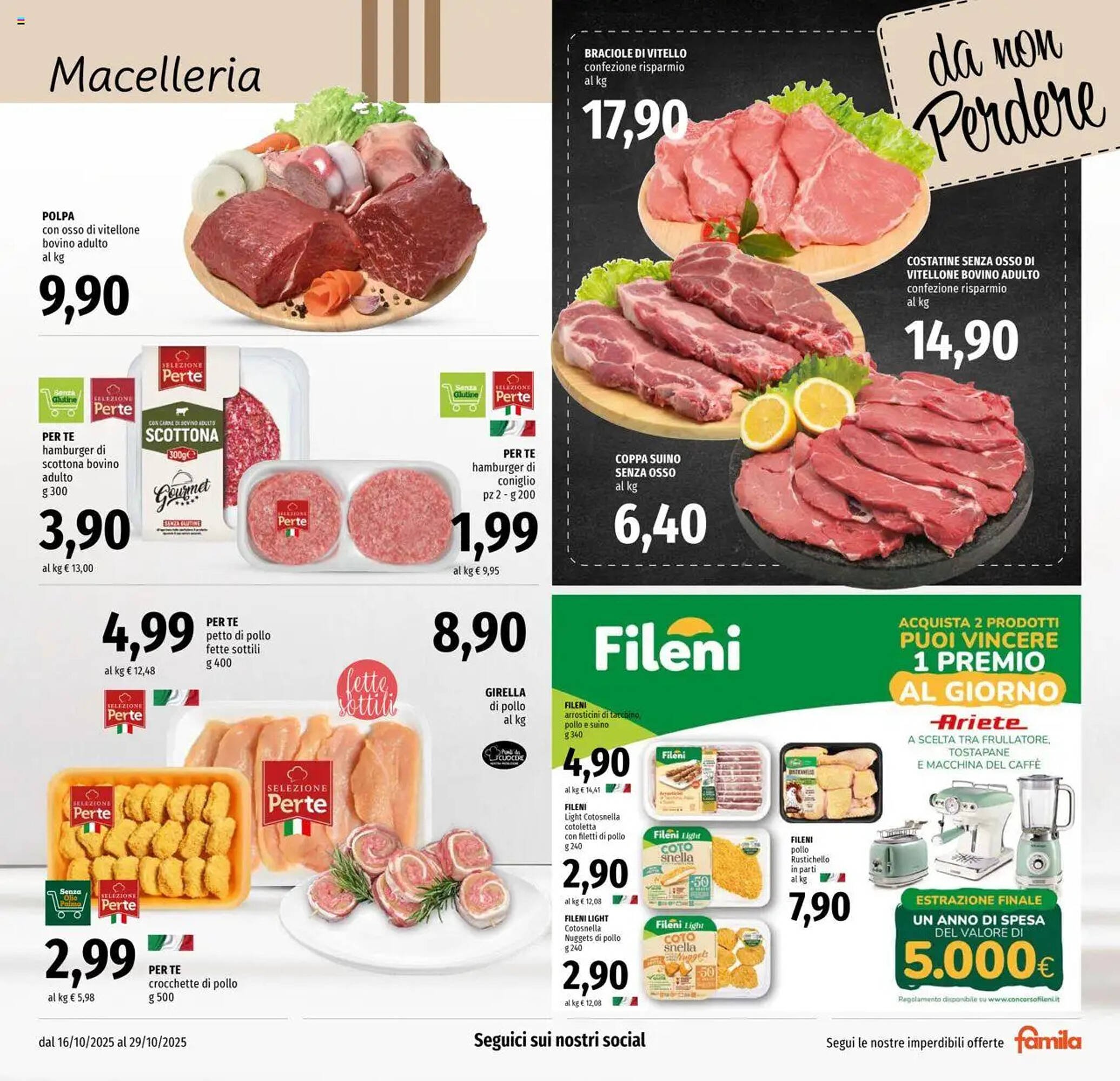 Volantino Famila (2025-10-16 - 2025-10-29)