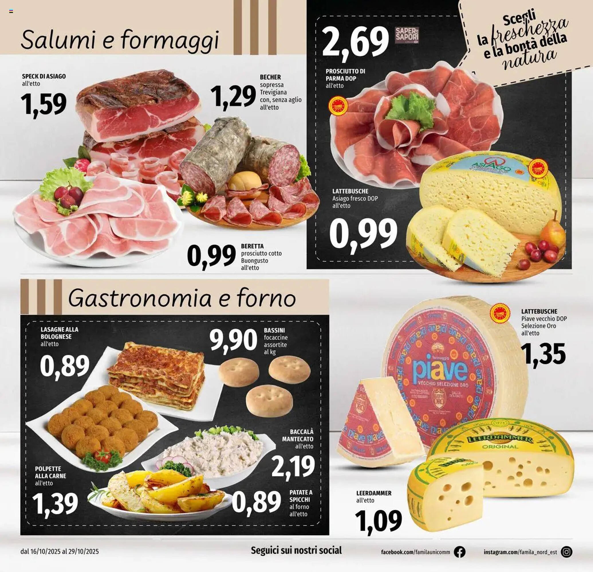 Volantino Famila (2025-10-16 - 2025-10-29)
