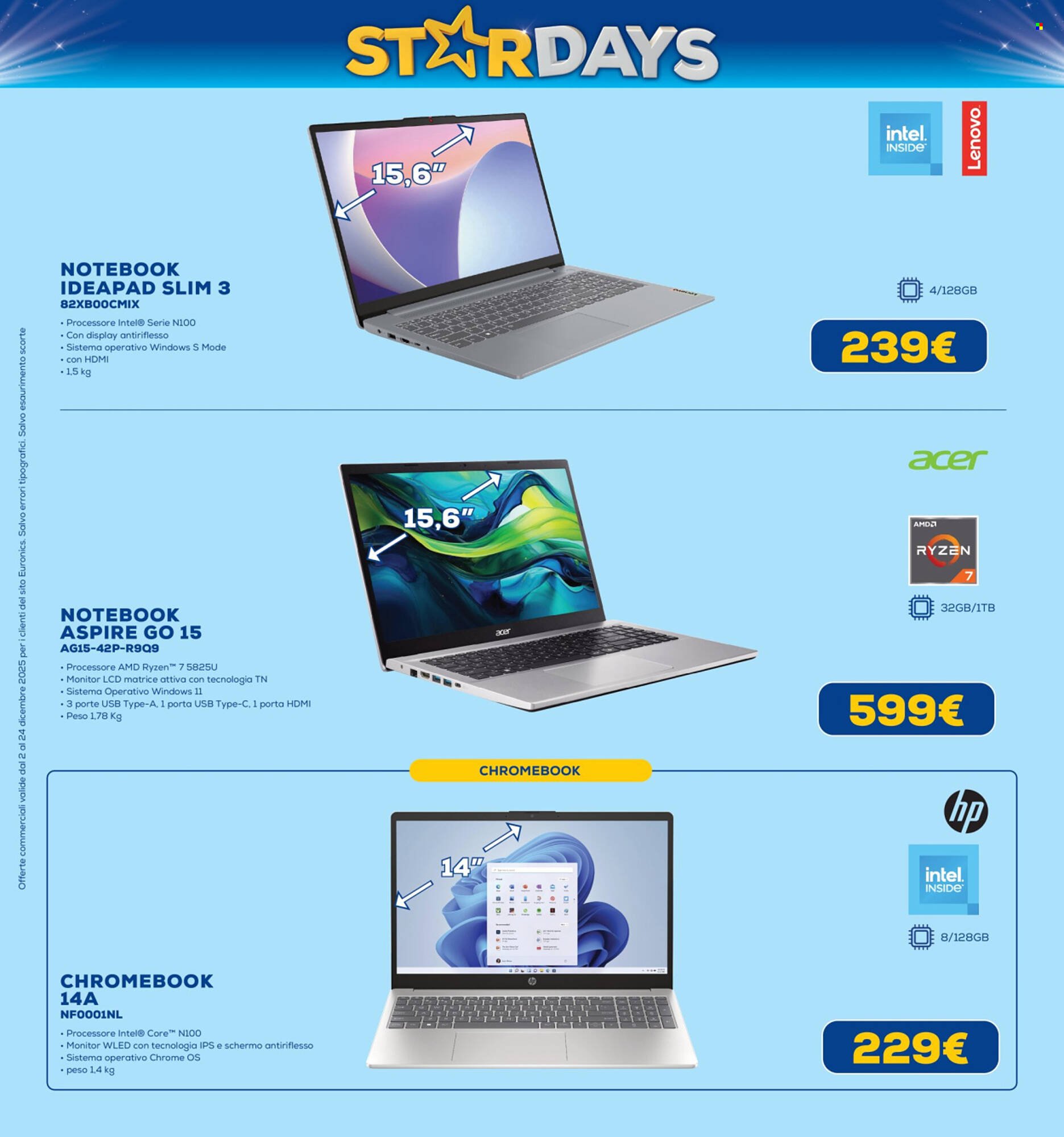 Volantino Euronics (2025-12-02 - 2025-12-24)