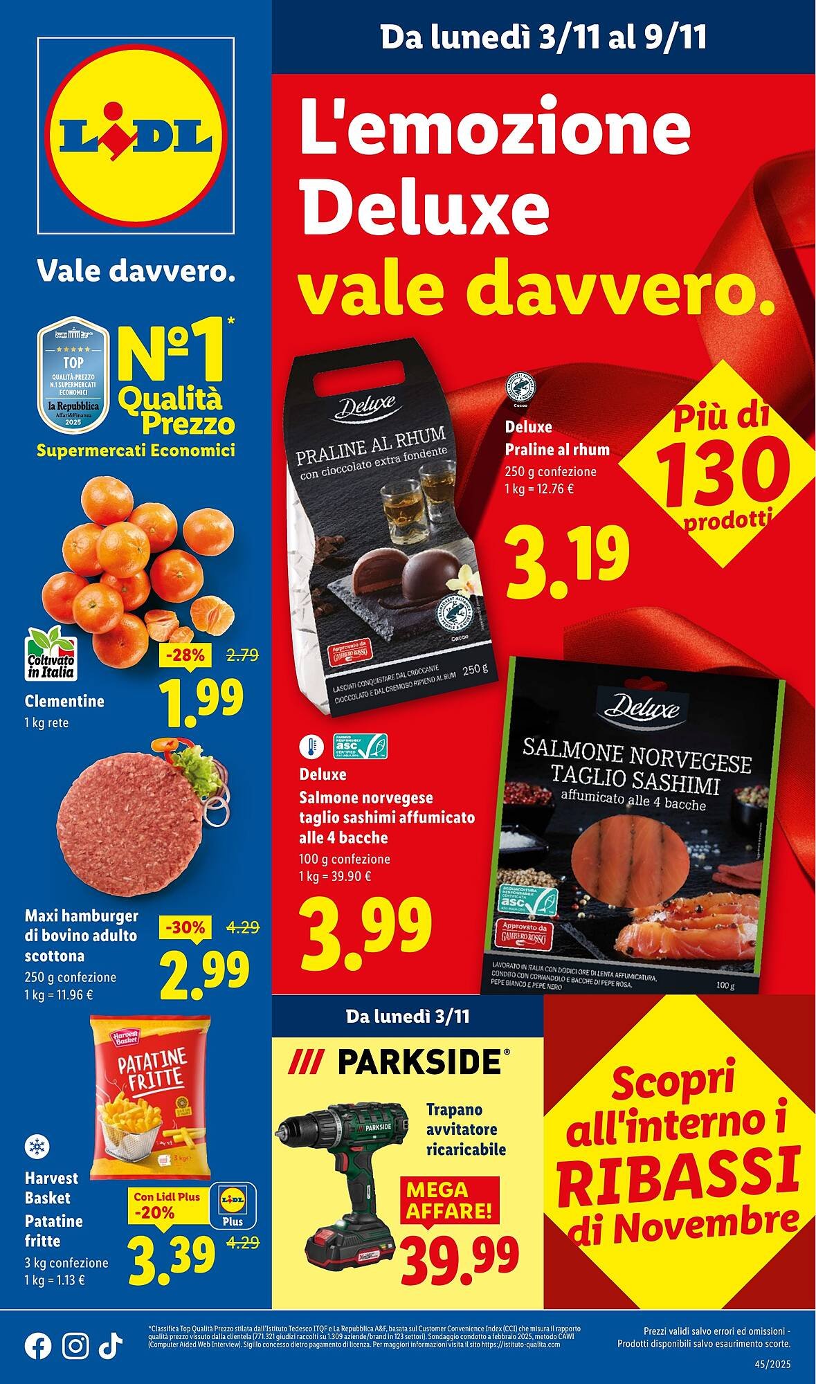 Volantino Lidl (2025-11-03 - 2025-11-09)