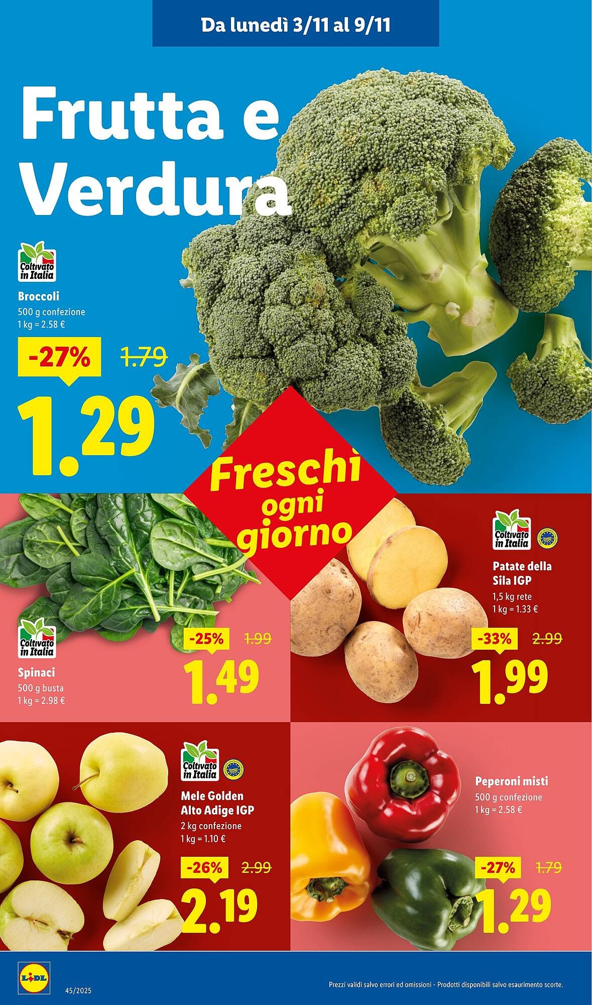 Volantino Lidl (2025-11-03 - 2025-11-09)