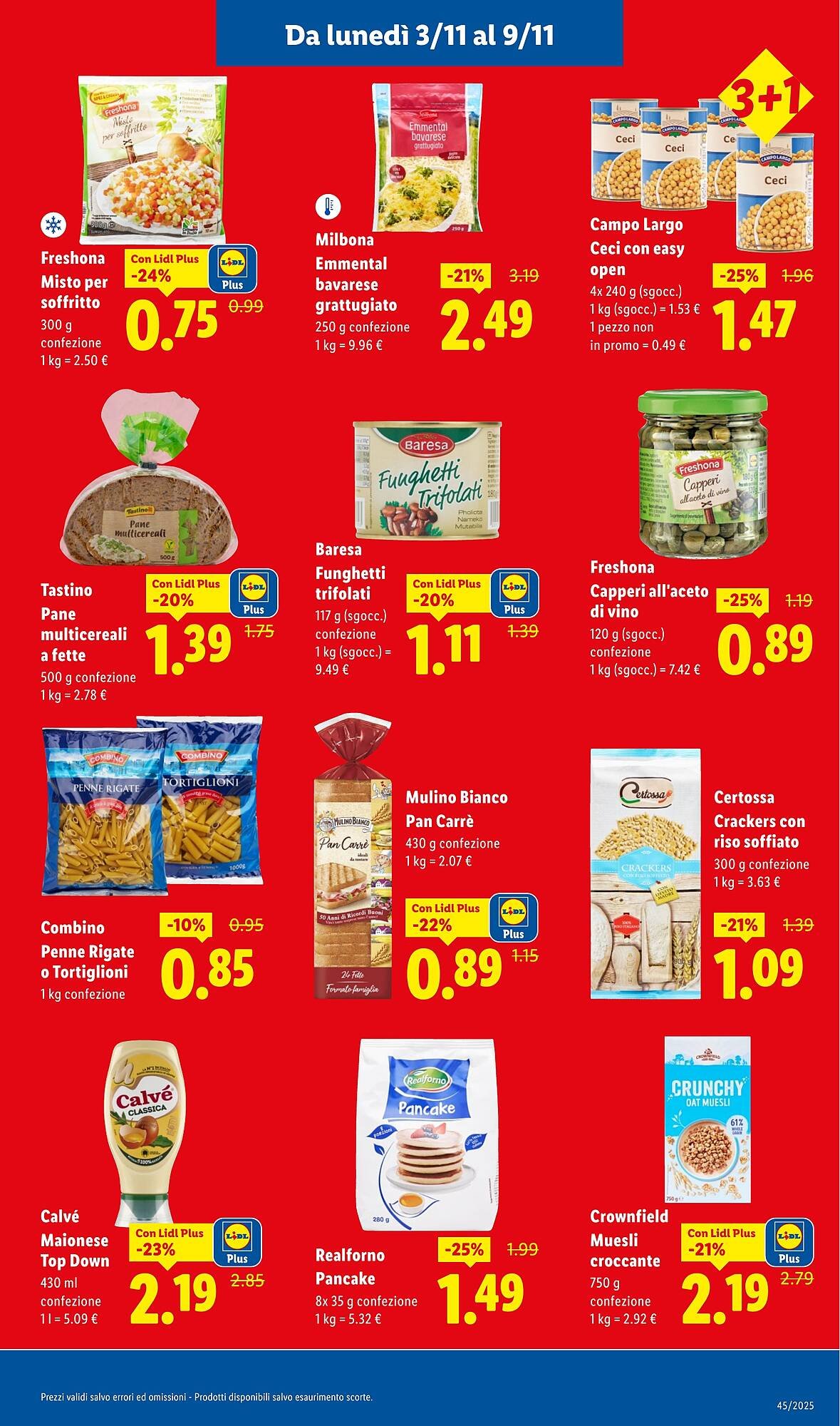 Volantino Lidl (2025-11-03 - 2025-11-09)