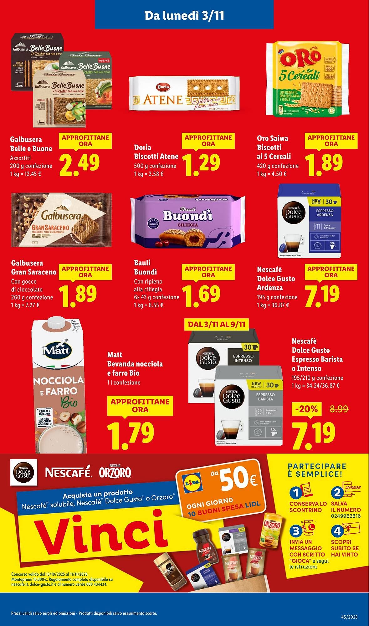 Volantino Lidl (2025-11-03 - 2025-11-09)