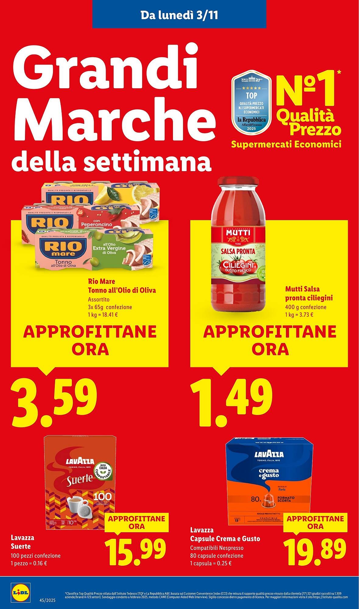 Volantino Lidl (2025-11-03 - 2025-11-09)