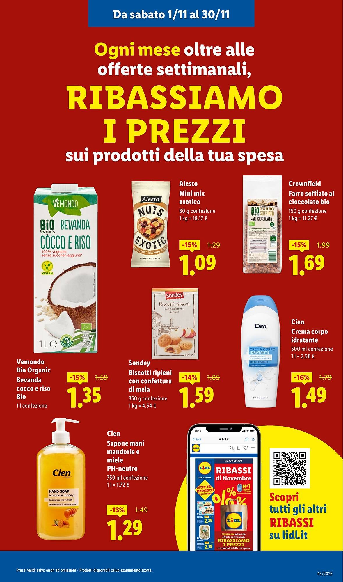 Volantino Lidl (2025-11-03 - 2025-11-09)