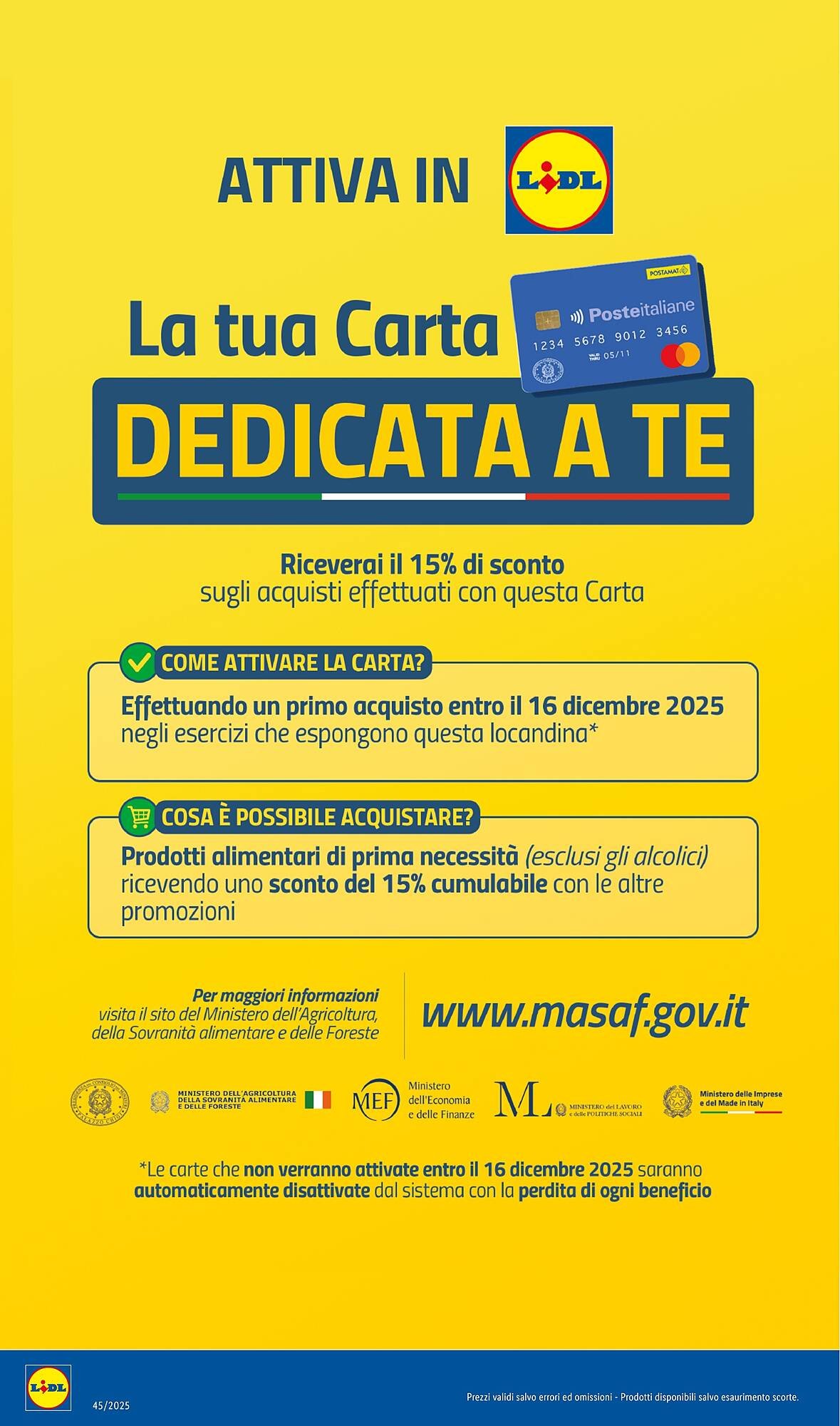 Volantino Lidl (2025-11-03 - 2025-11-09)