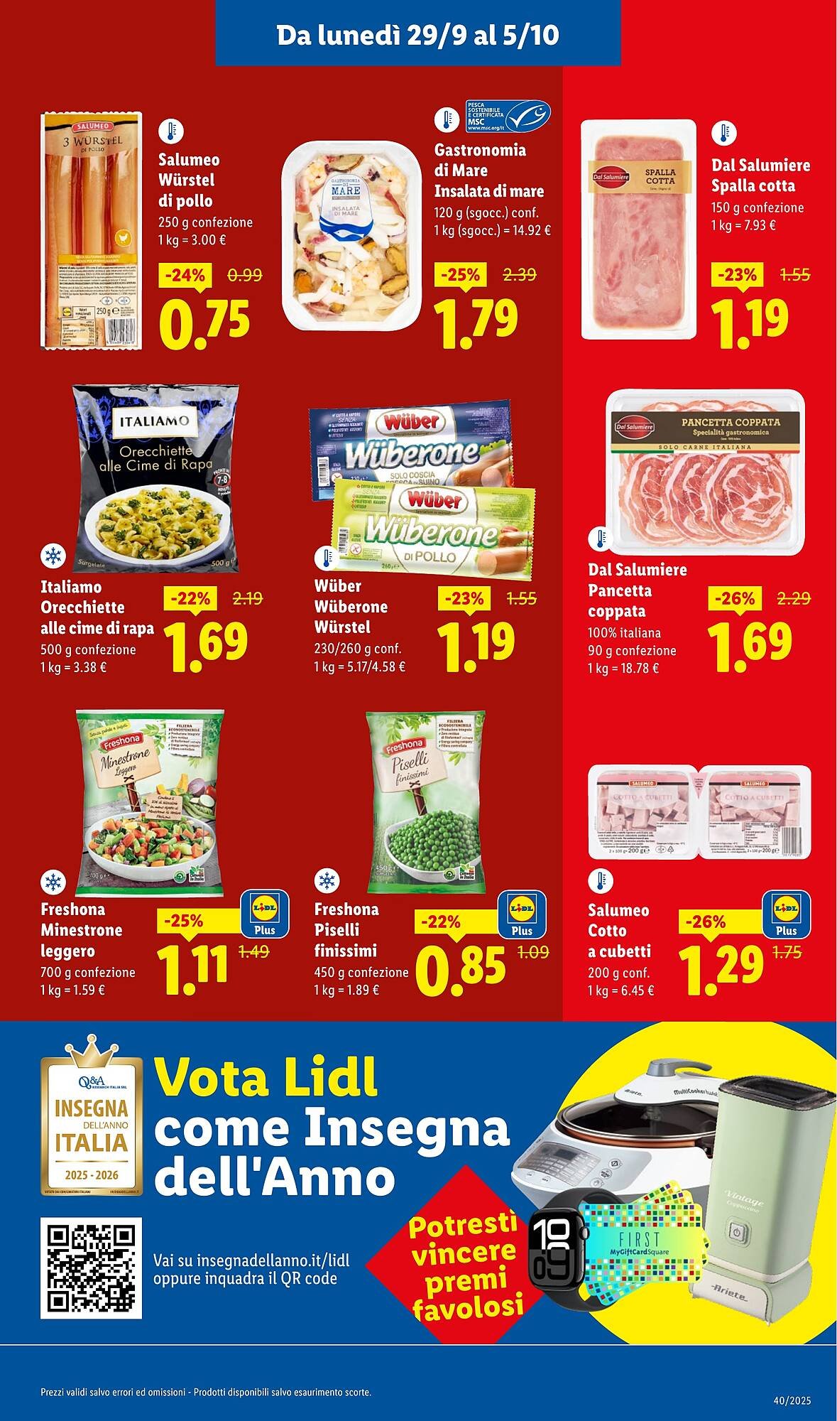 Volantino Lidl (2025-09-29 - 2025-10-05)