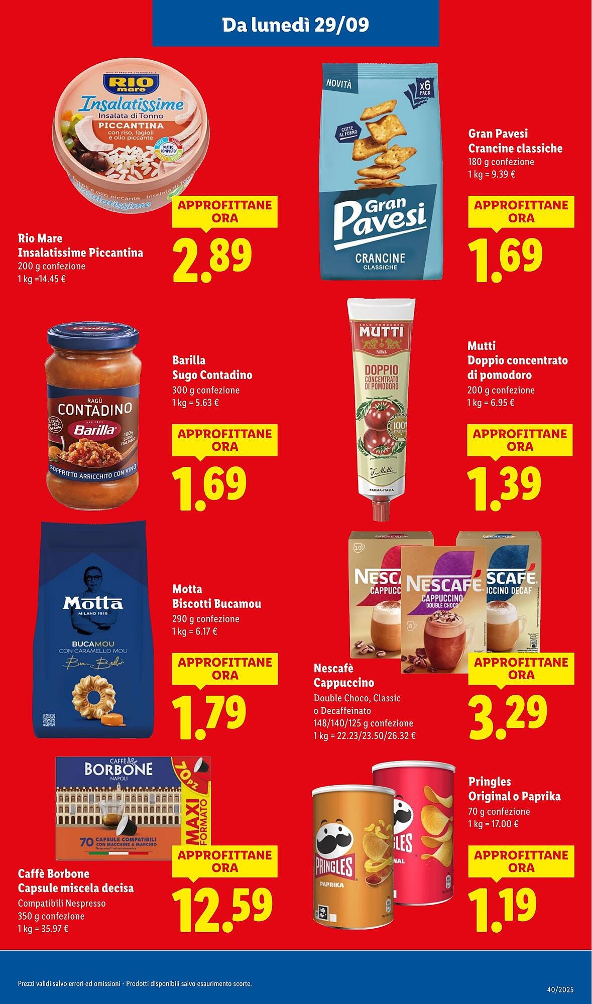 Volantino Lidl (2025-09-29 - 2025-10-05)
