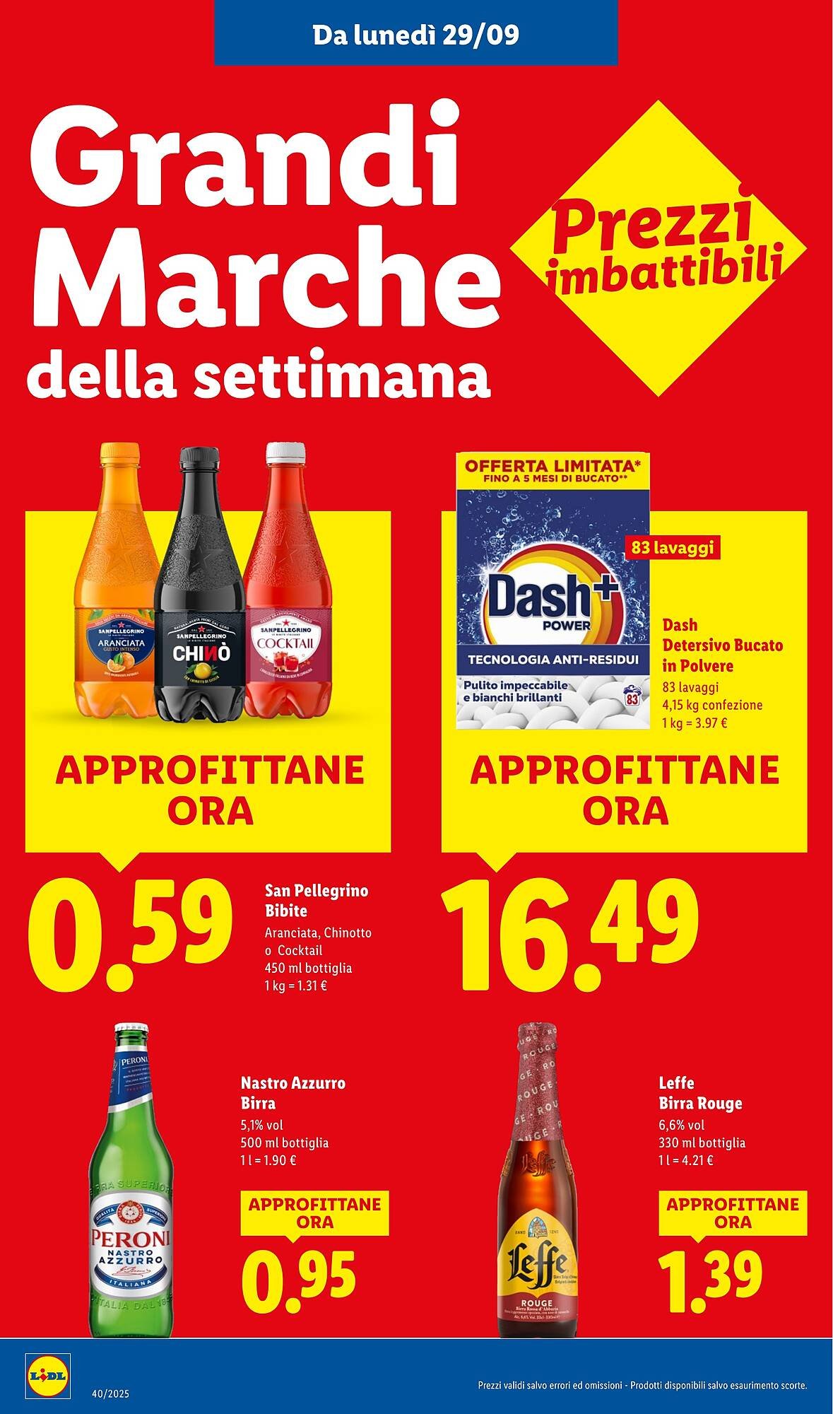 Volantino Lidl (2025-09-29 - 2025-10-05)