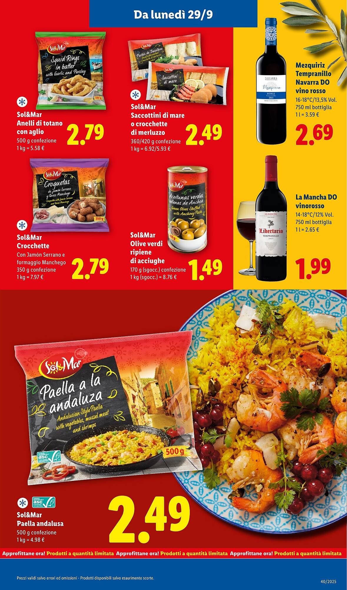 Volantino Lidl (2025-09-29 - 2025-10-05)