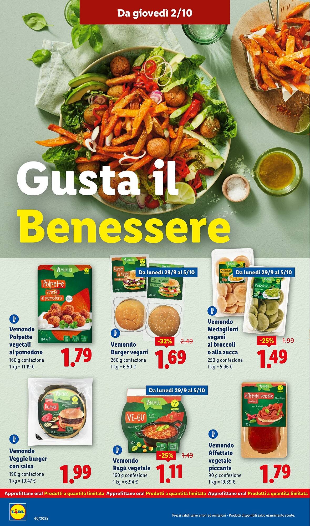 Volantino Lidl (2025-09-29 - 2025-10-05)