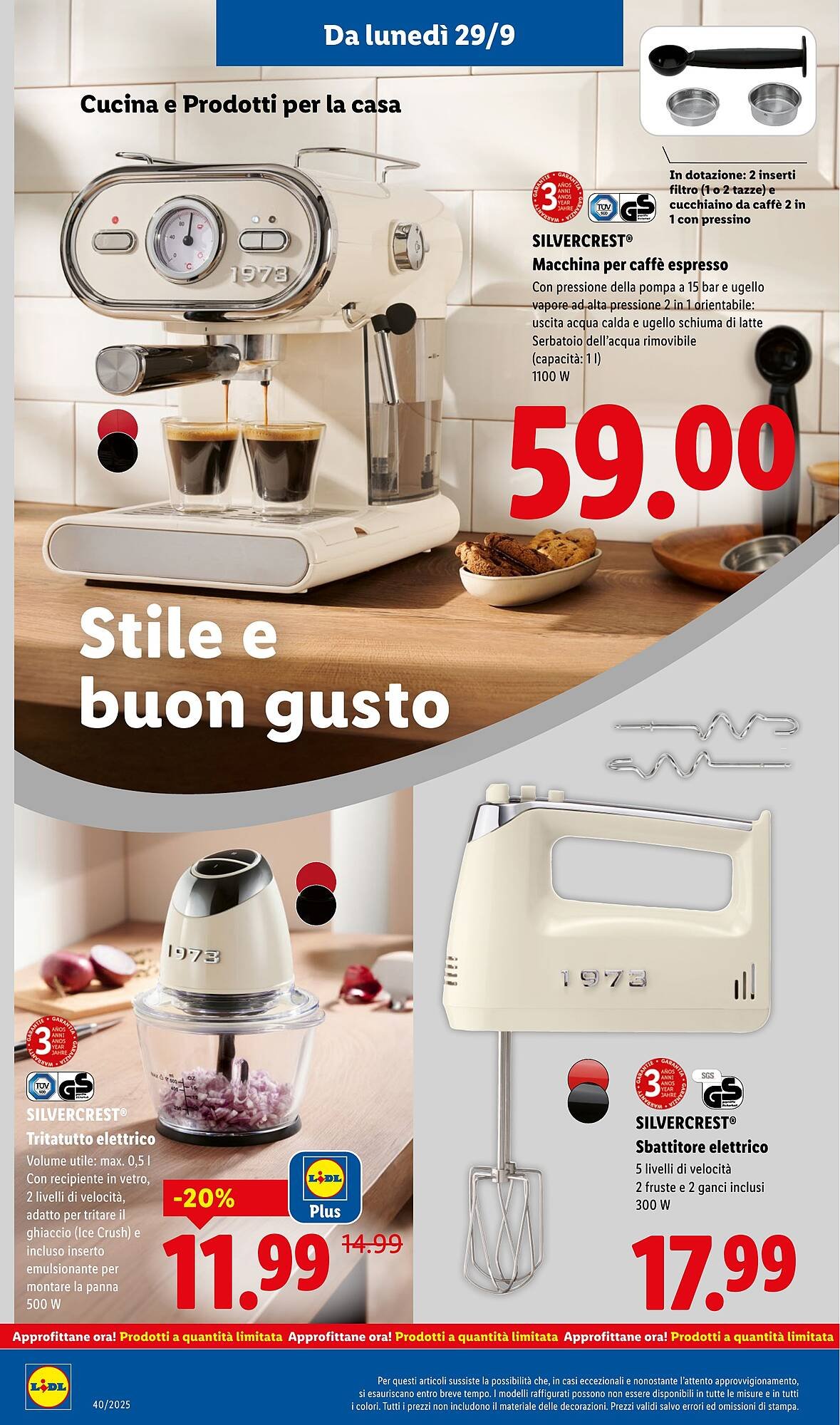 Volantino Lidl (2025-09-29 - 2025-10-05)