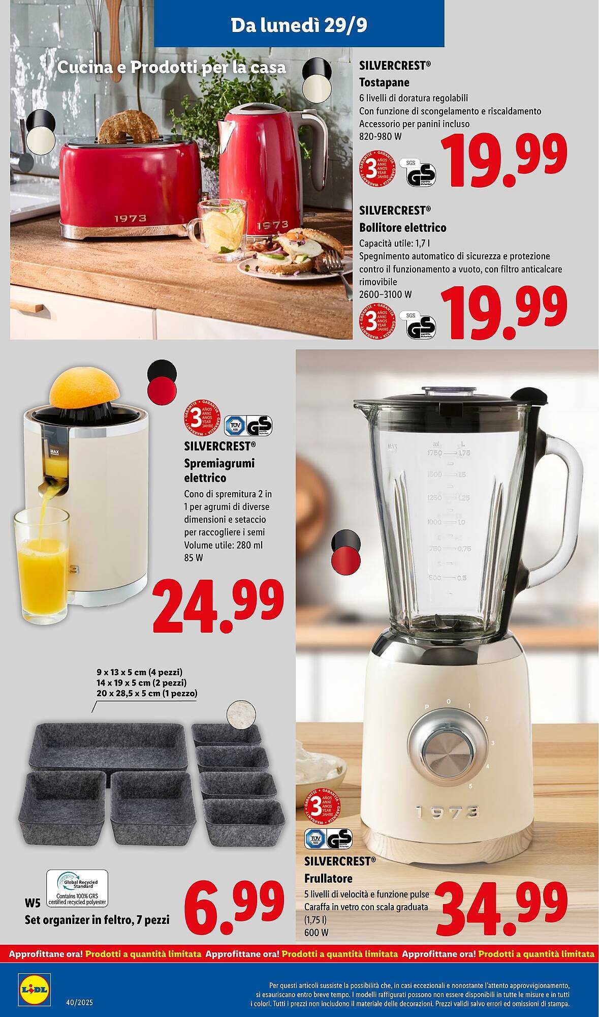 Volantino Lidl (2025-09-29 - 2025-10-05)