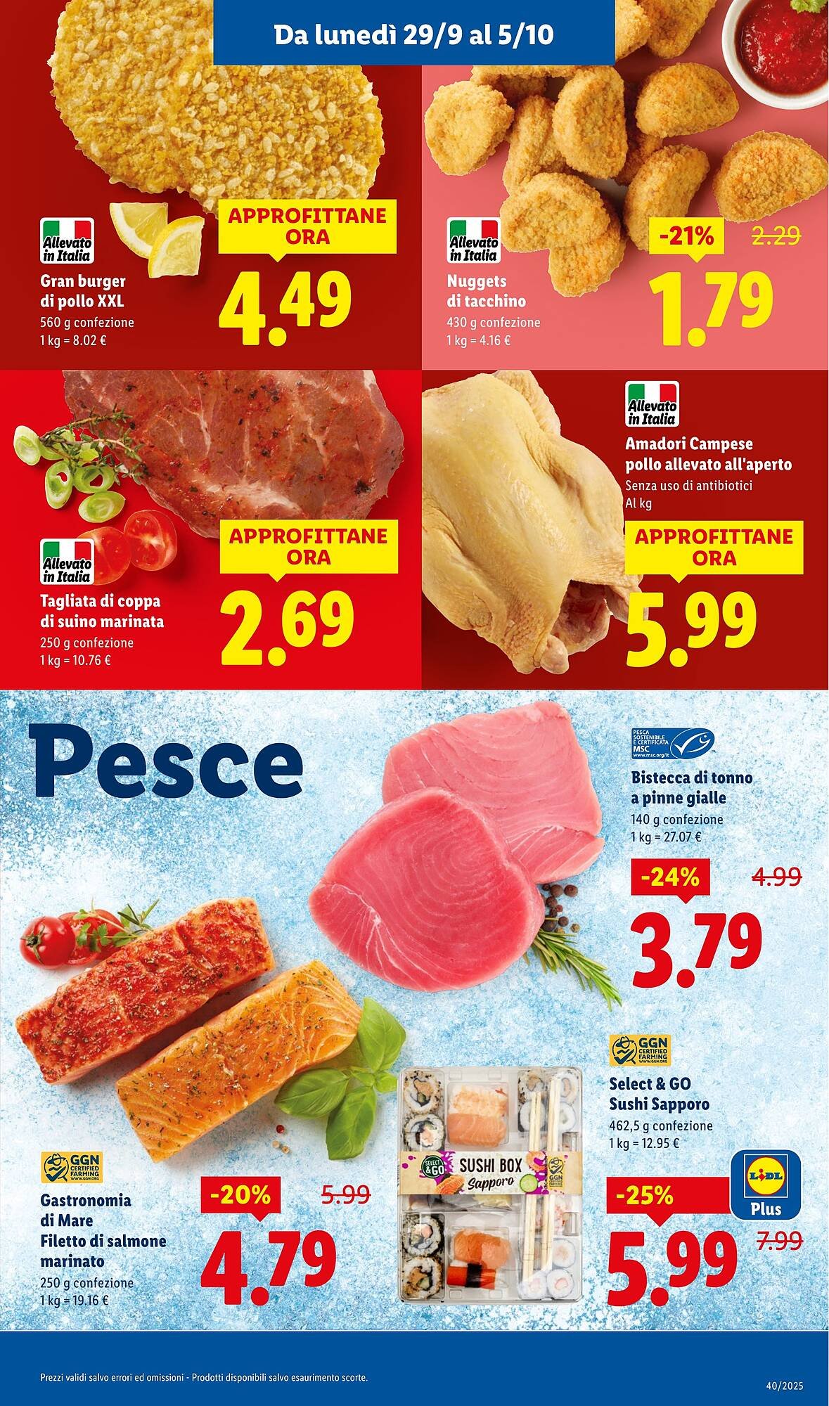 Volantino Lidl (2025-09-29 - 2025-10-05)