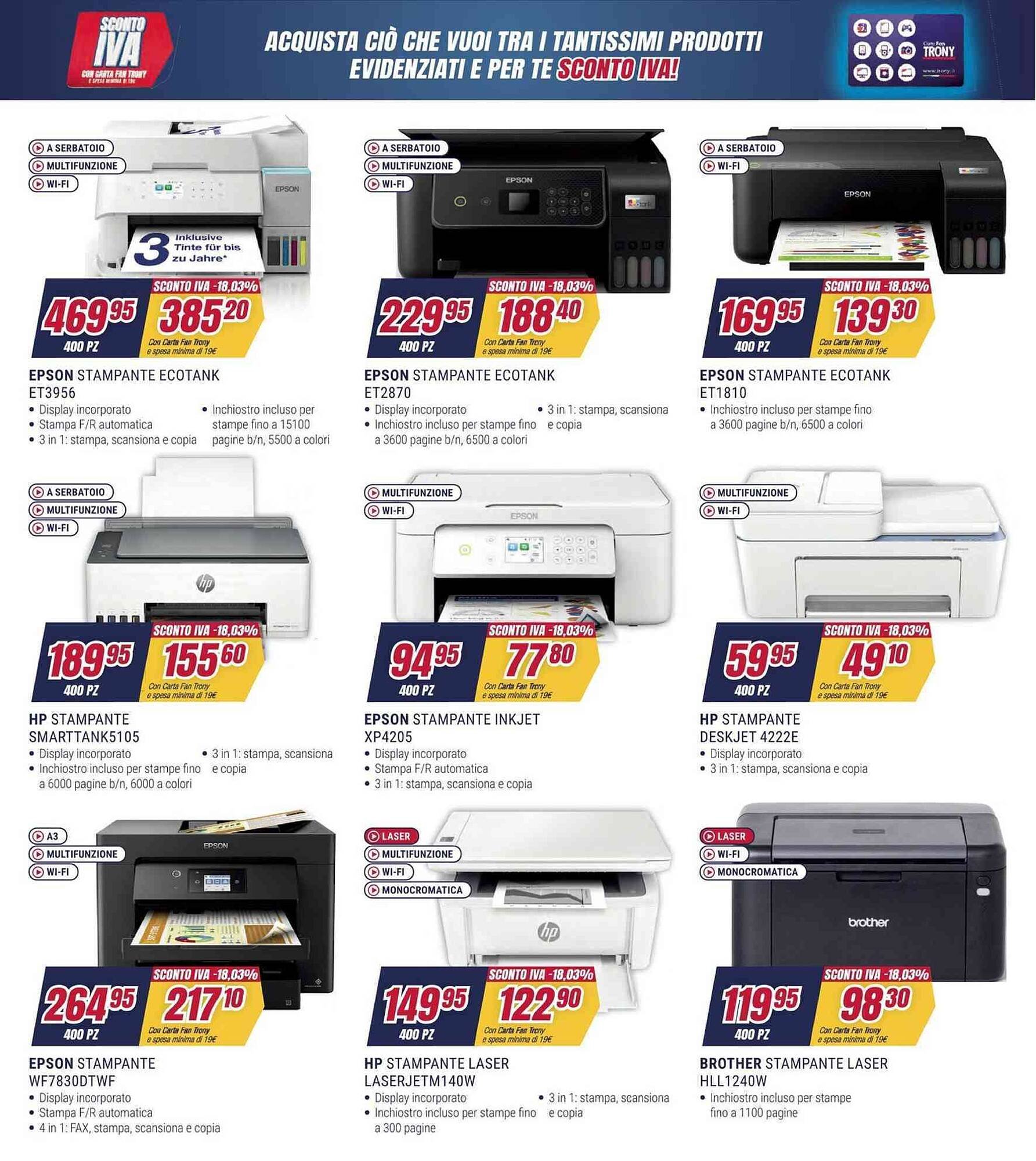 Volantino Trony (2026-04-02 - 2026-04-16)