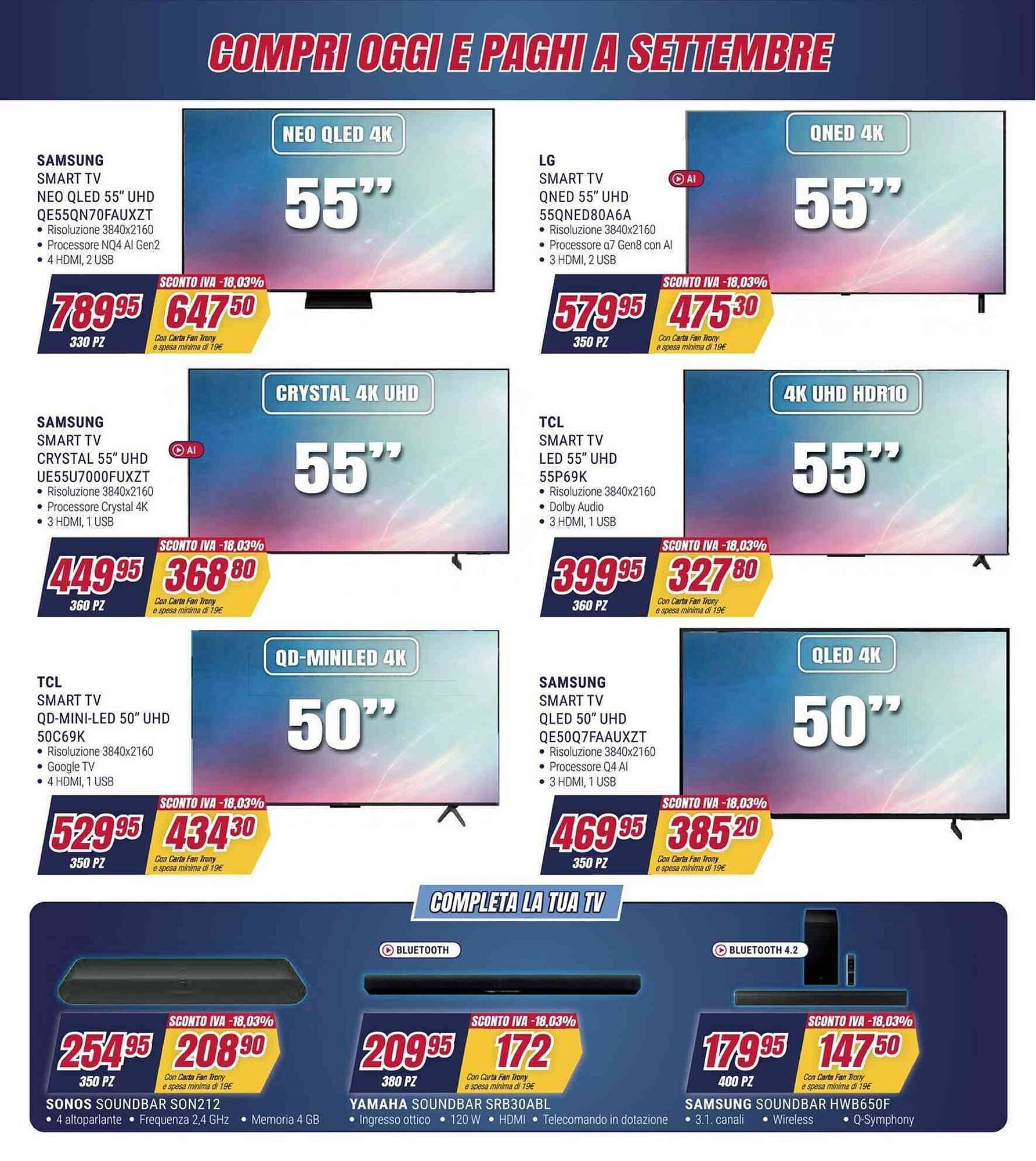 Volantino Trony (2026-04-02 - 2026-04-16)