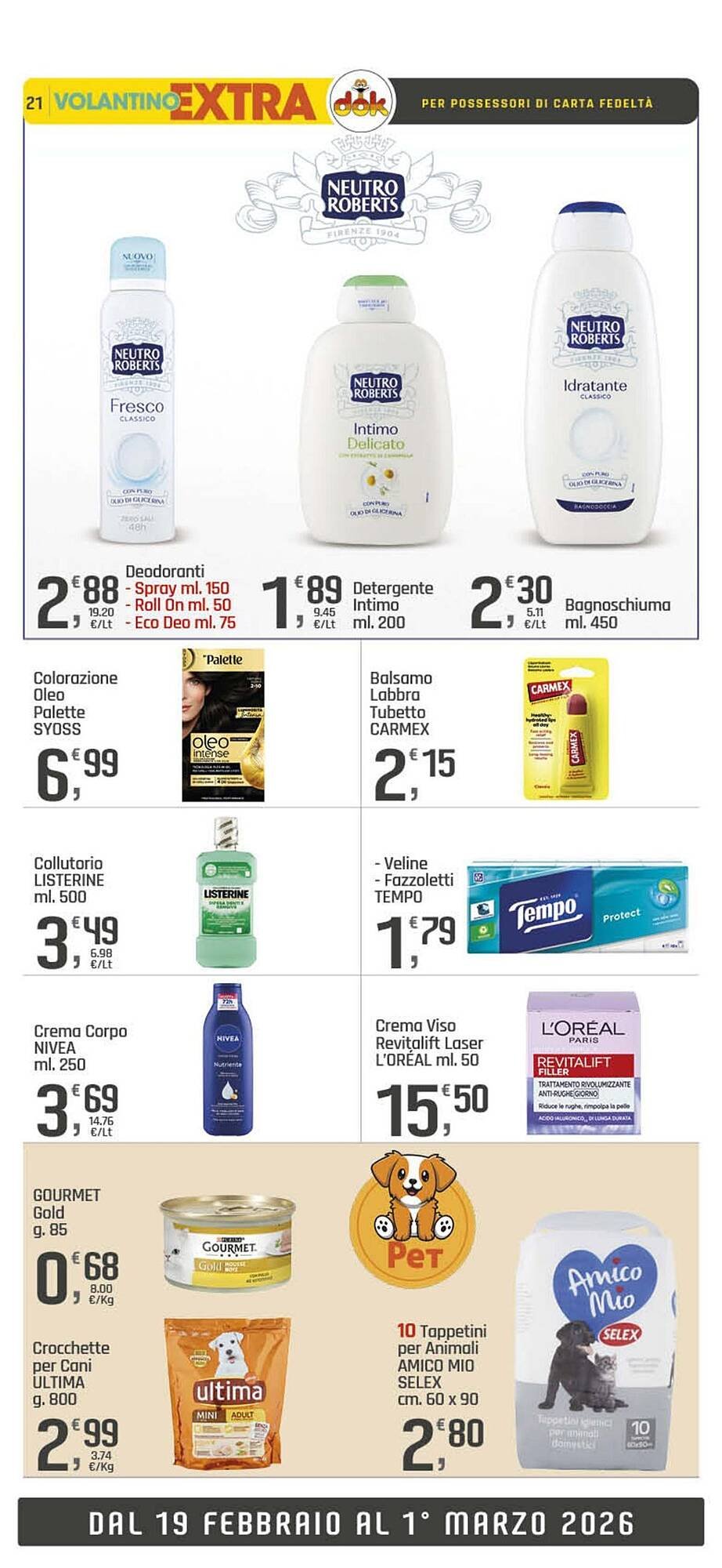 Volantino Supermercati Dok (2026-02-19 - 2026-03-01)