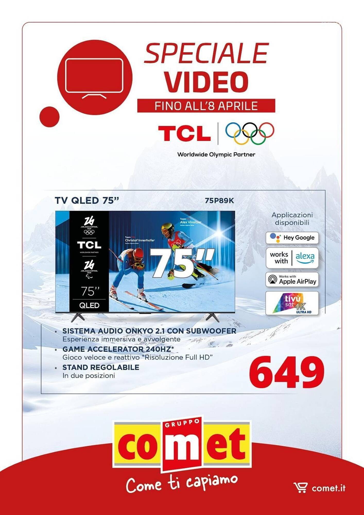 Volantino Comet (2026-03-19 - 2026-04-08)