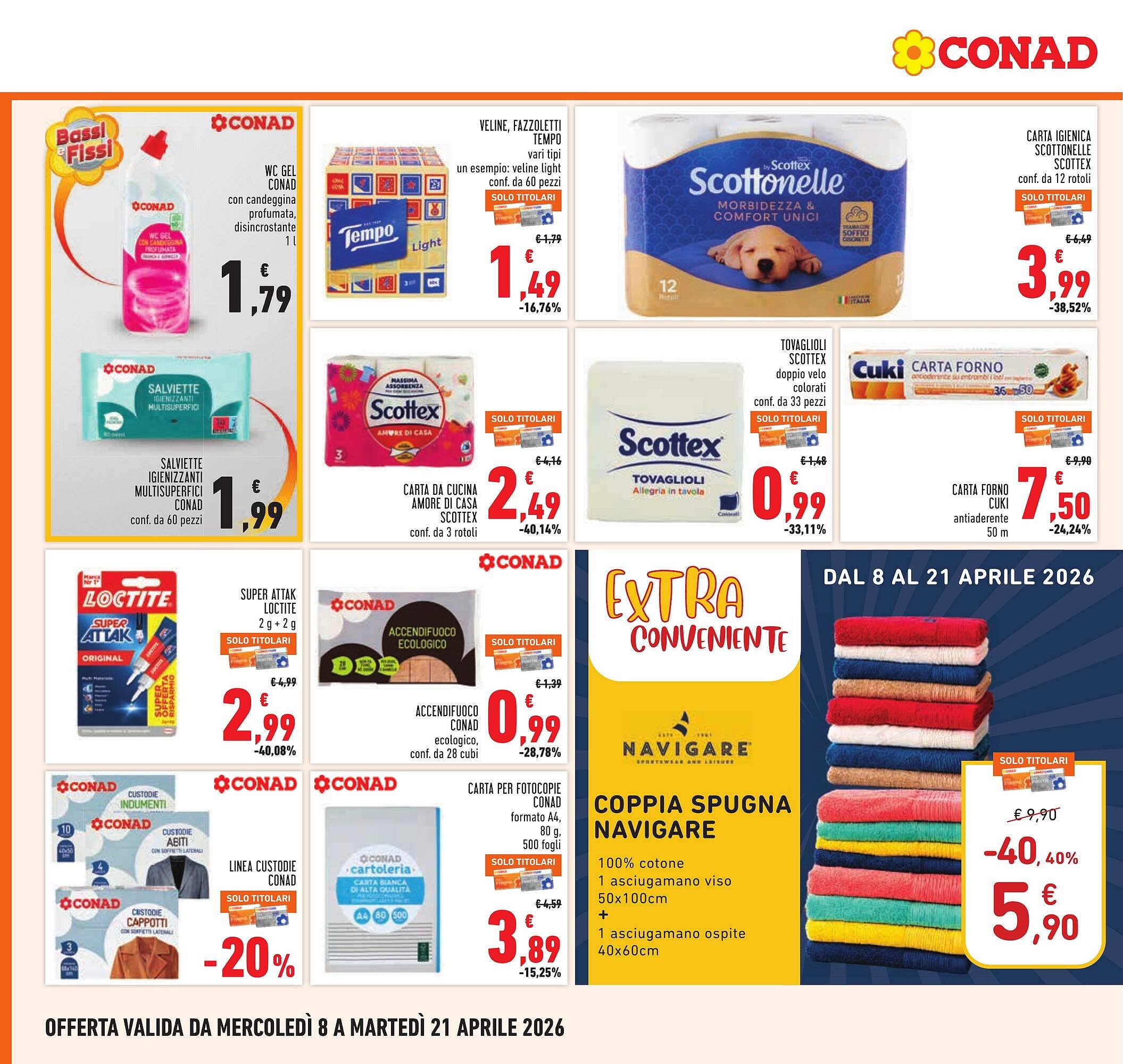 Volantino Conad (2026-04-08 - 2026-04-22)
