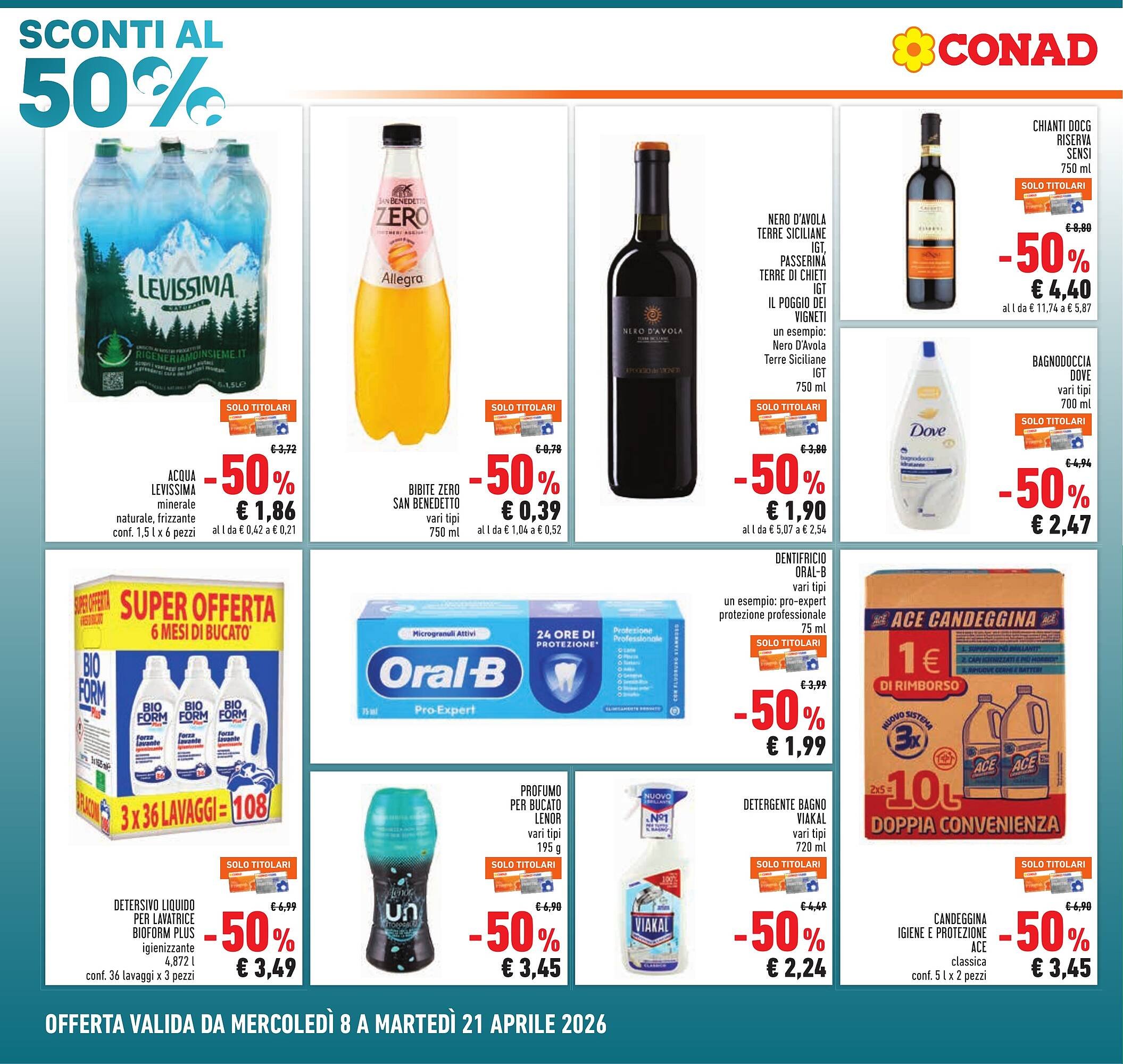 Volantino Conad (2026-04-08 - 2026-04-22)
