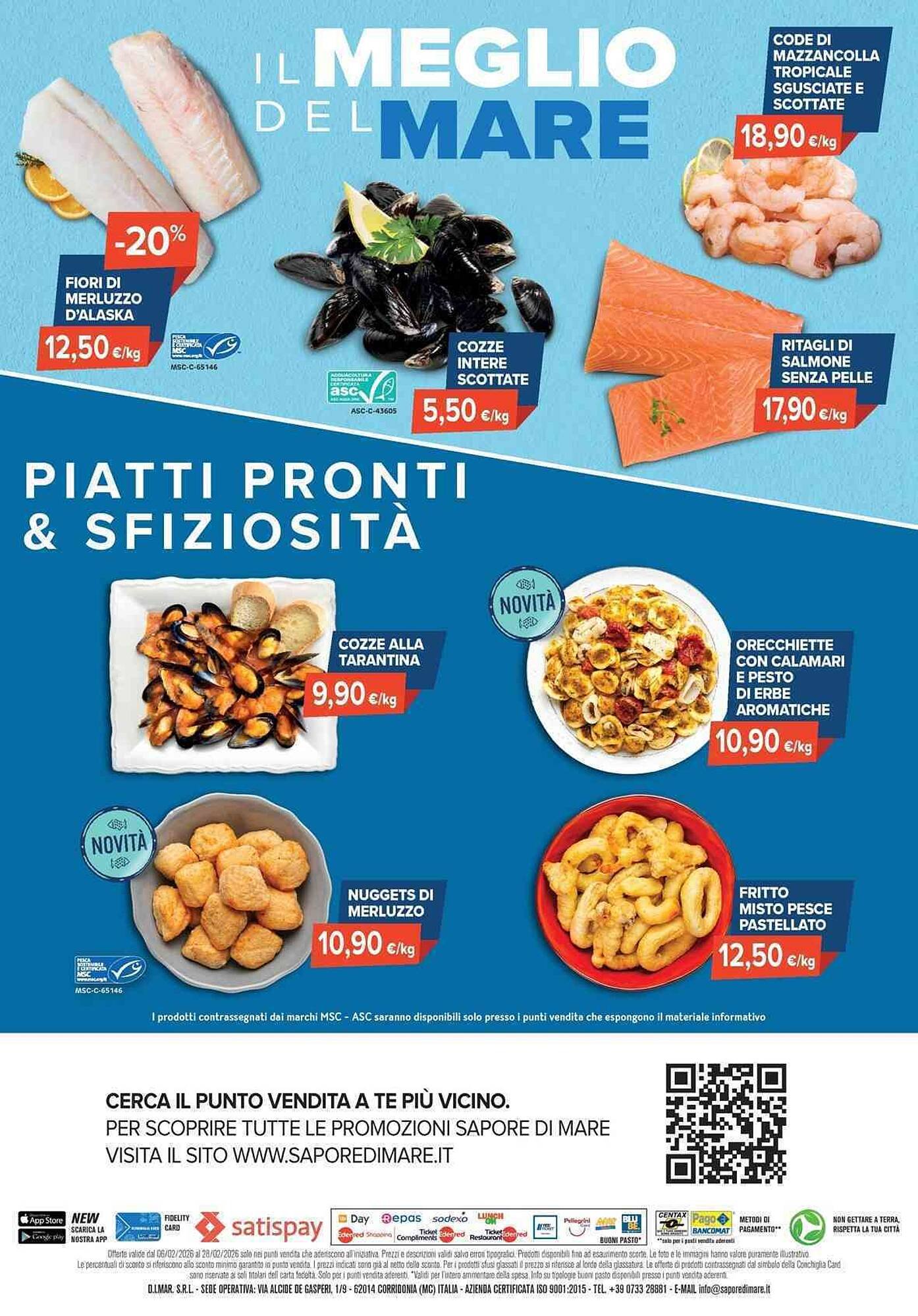 Volantino Sapore di Mare (2026-02-06 - 2026-02-28)