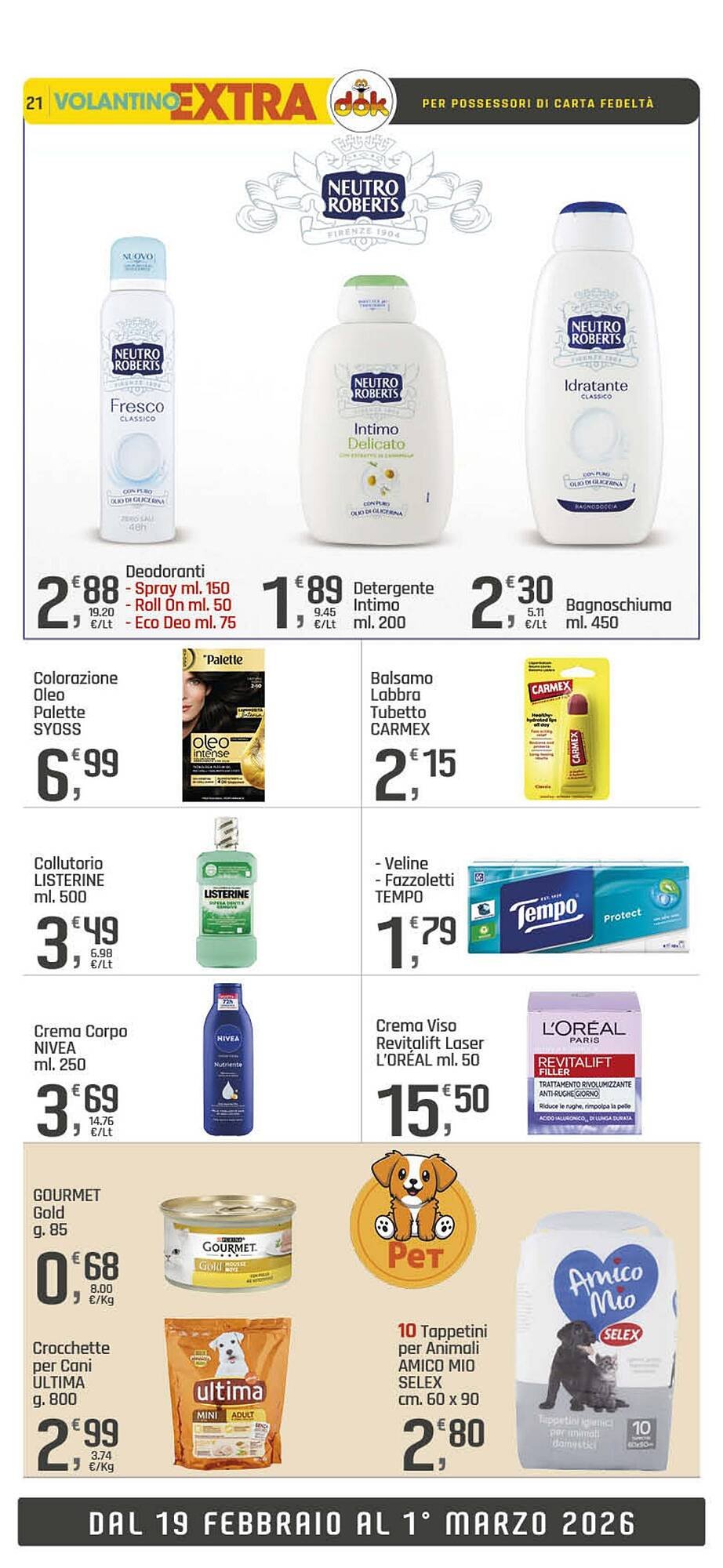 Volantino Supermercati Dok (2026-02-19 - 2026-03-01)