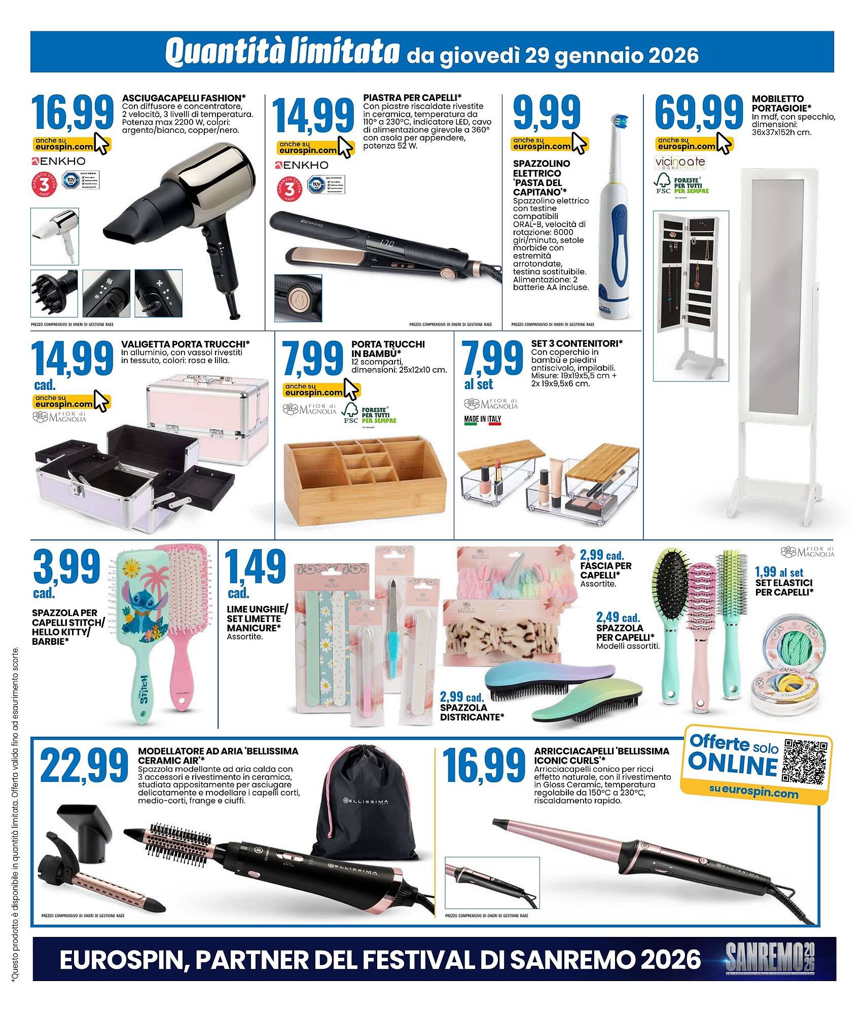 Volantino Eurospin (2026-01-29 - 2026-02-08)