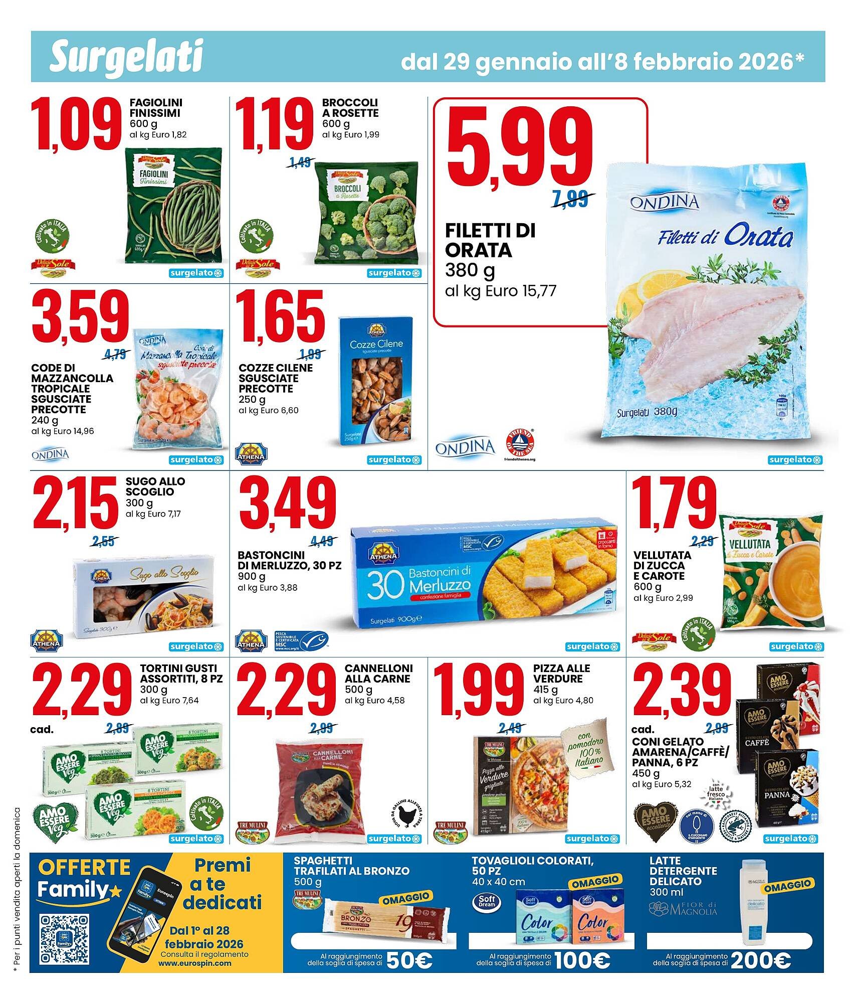 Volantino Eurospin (2026-01-29 - 2026-02-08)