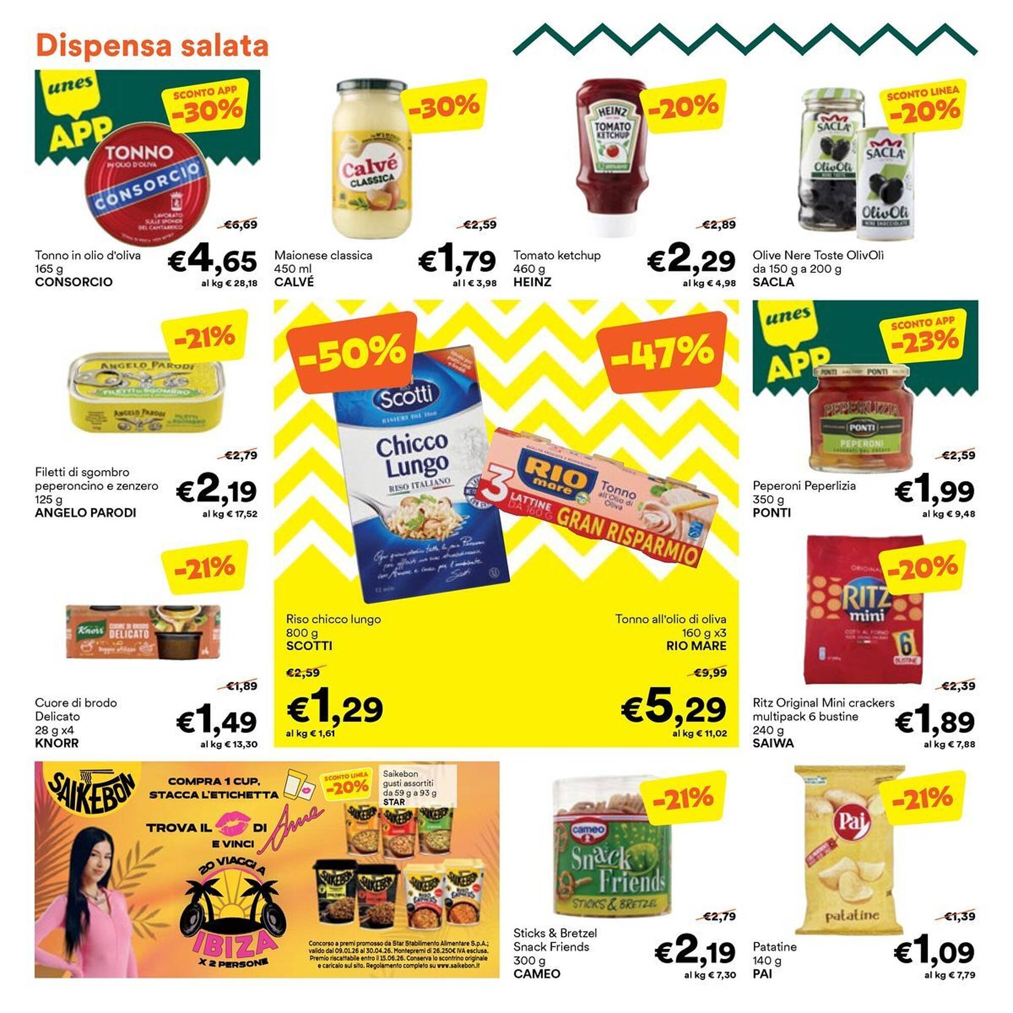 Volantino Unes (2026-04-07 - 2026-04-21)