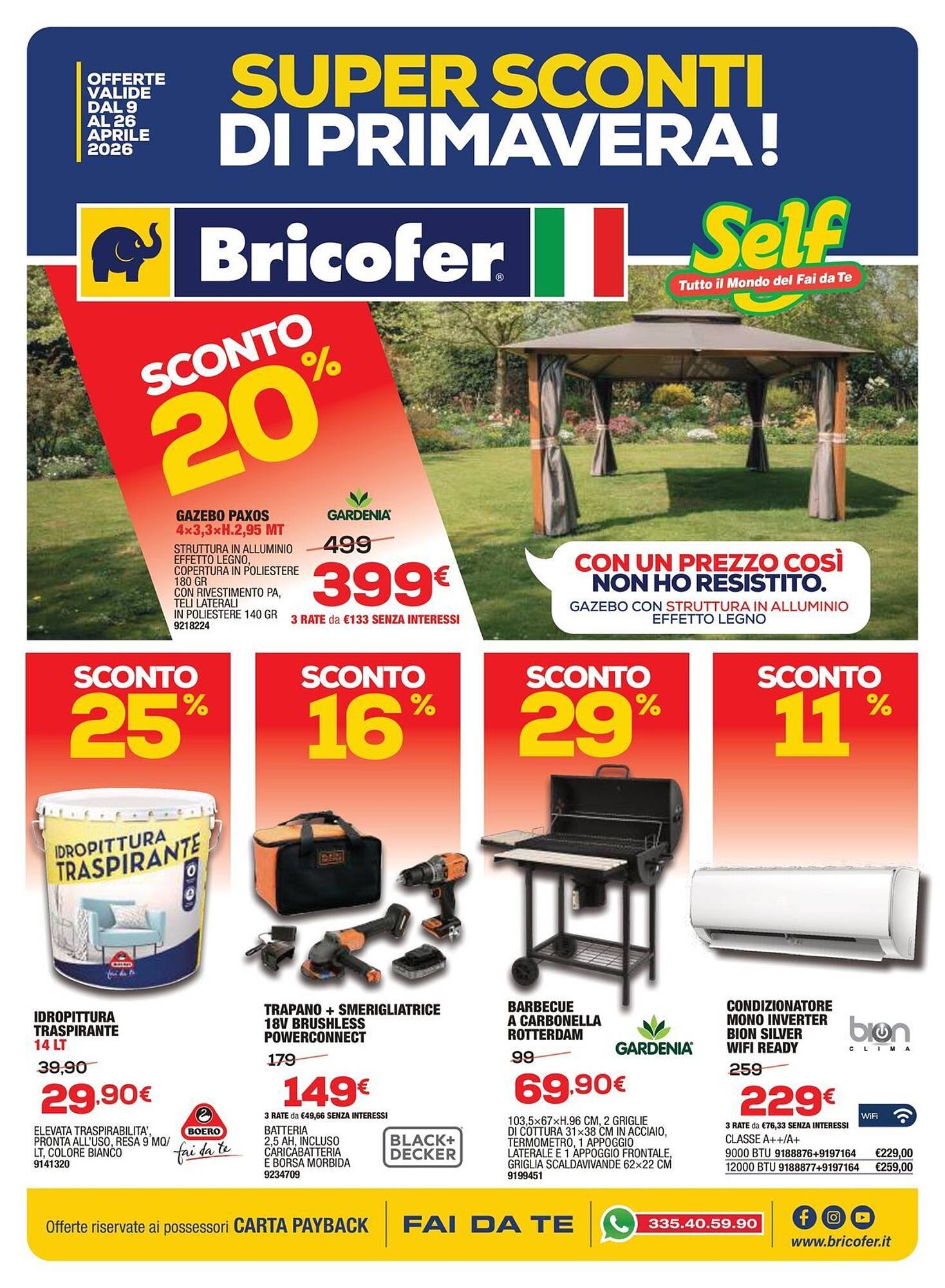 Volantino Bricofer (2026-04-09 - 2026-04-26)