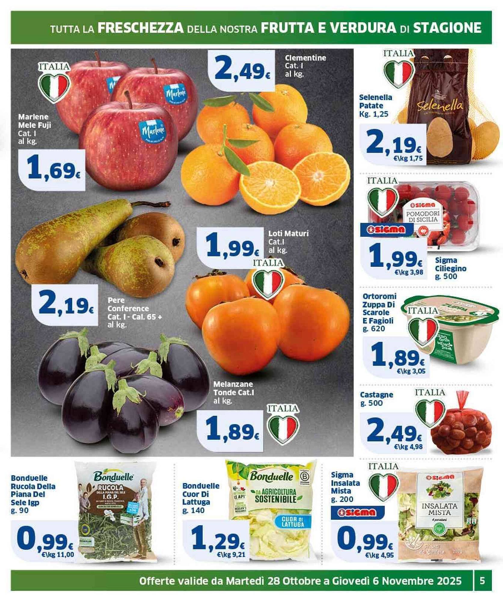 Volantino Sigma (2025-10-28 - 2025-11-06)