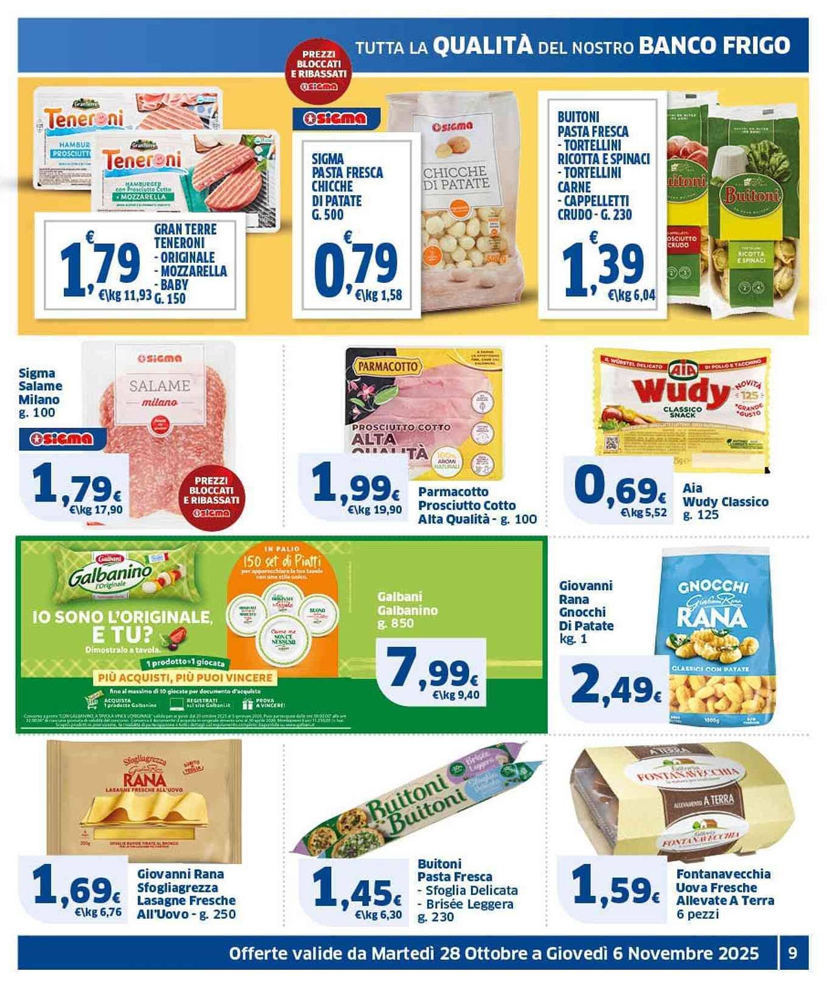 Volantino Sigma (2025-10-28 - 2025-11-06)