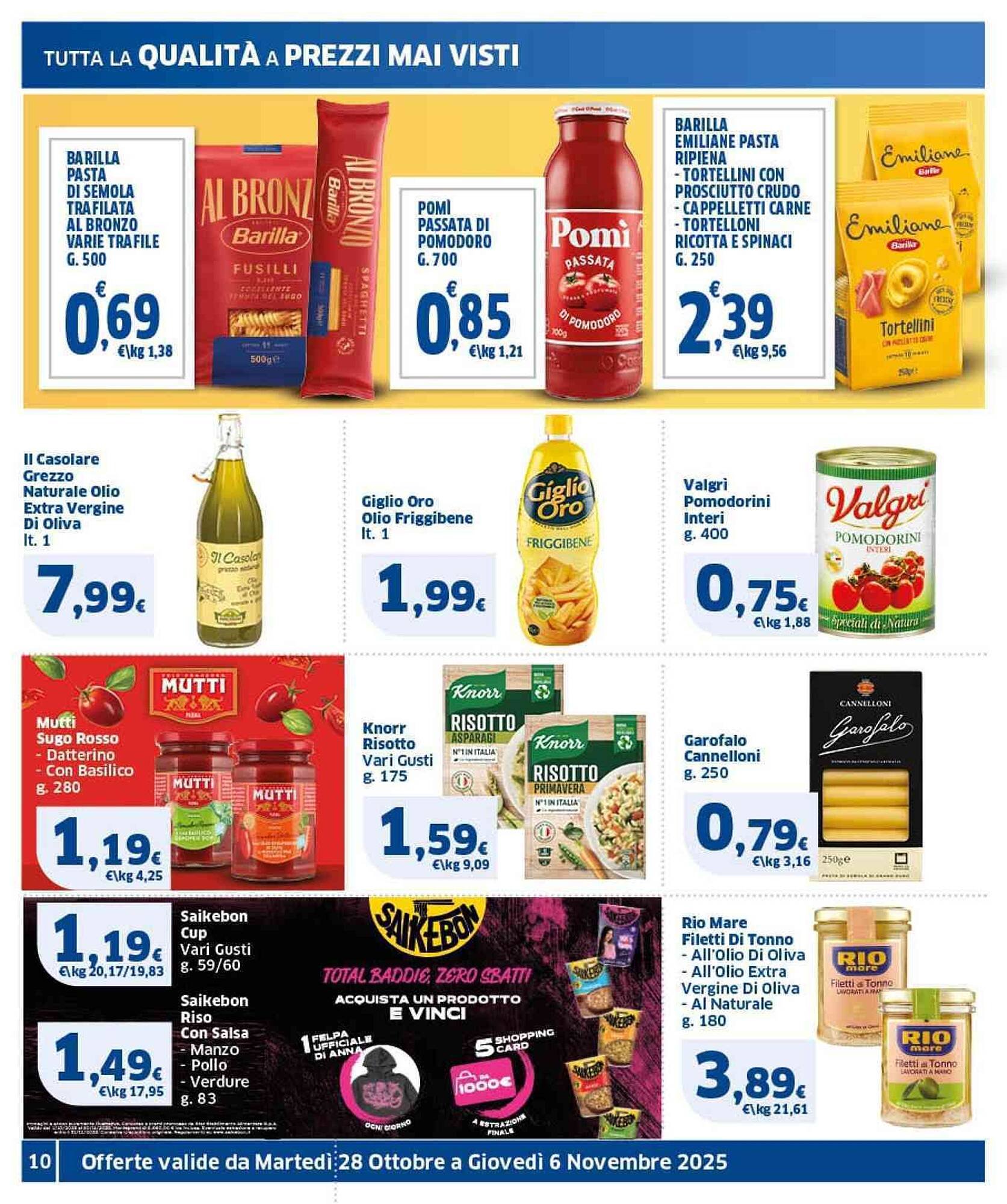 Volantino Sigma (2025-10-28 - 2025-11-06)