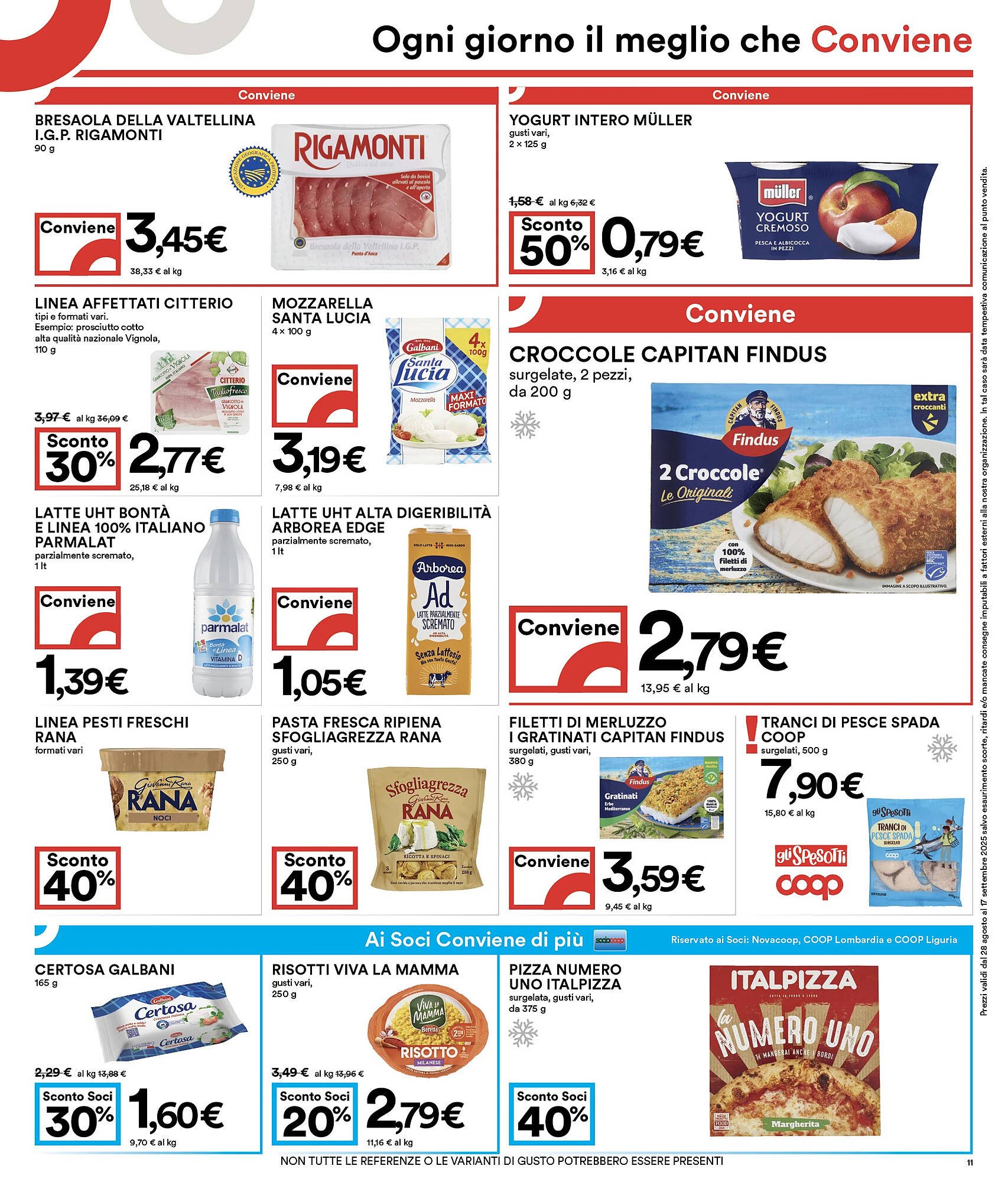 Volantino Coop (2025-08-28 - 2025-09-17)