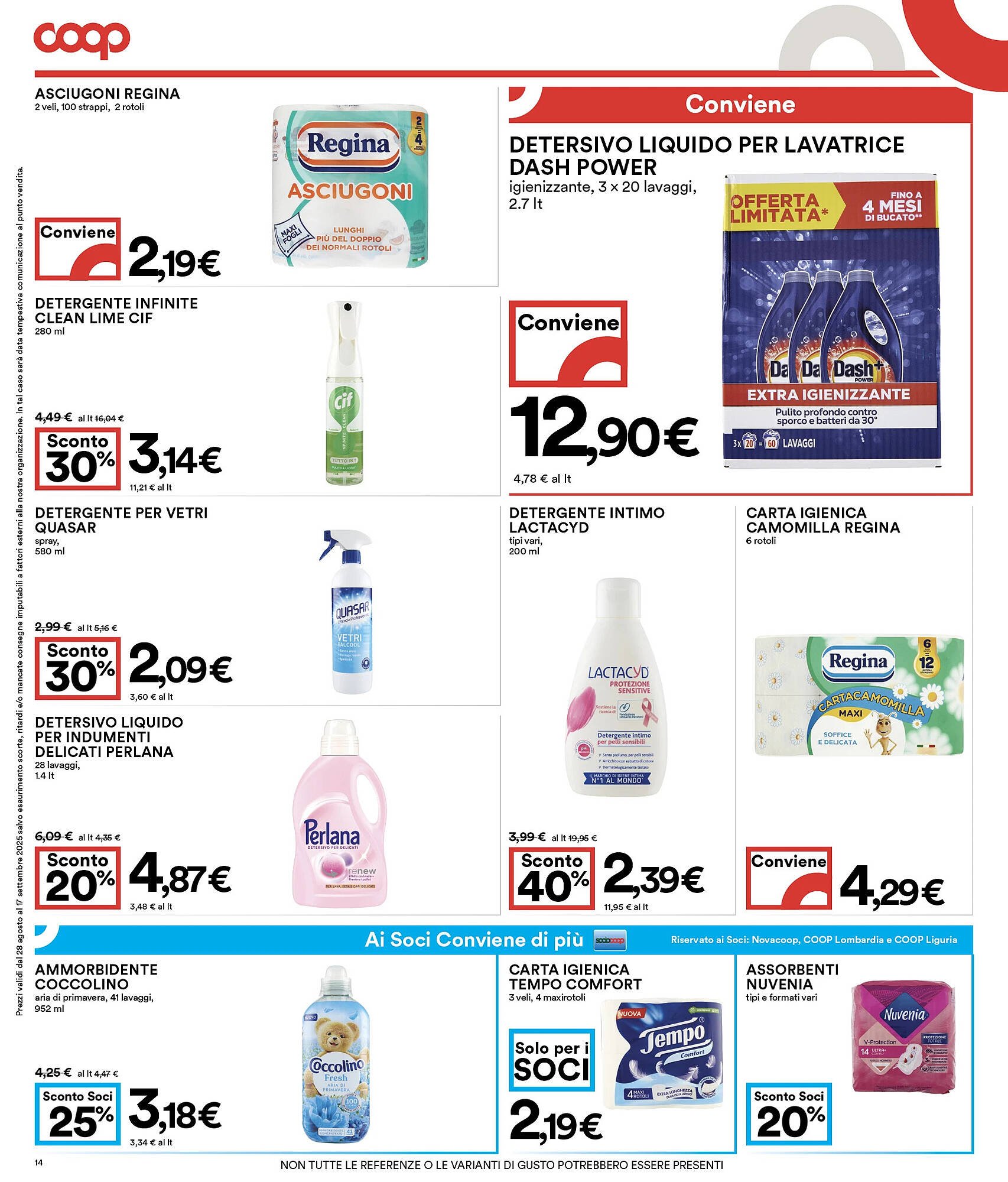 Volantino Coop (2025-08-28 - 2025-09-17)