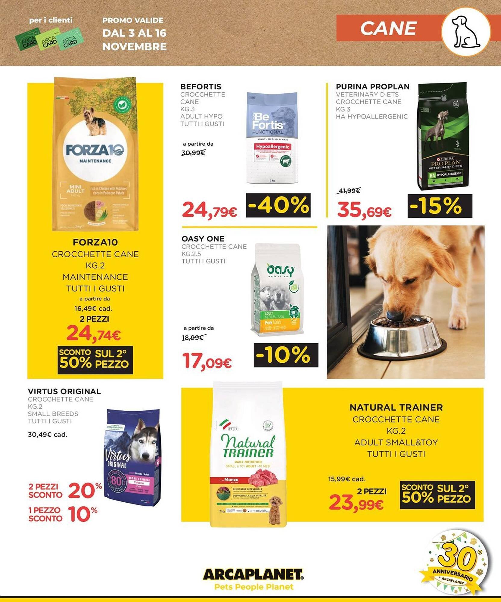 Volantino Arcaplanet (2025-11-10 - 2025-11-16)