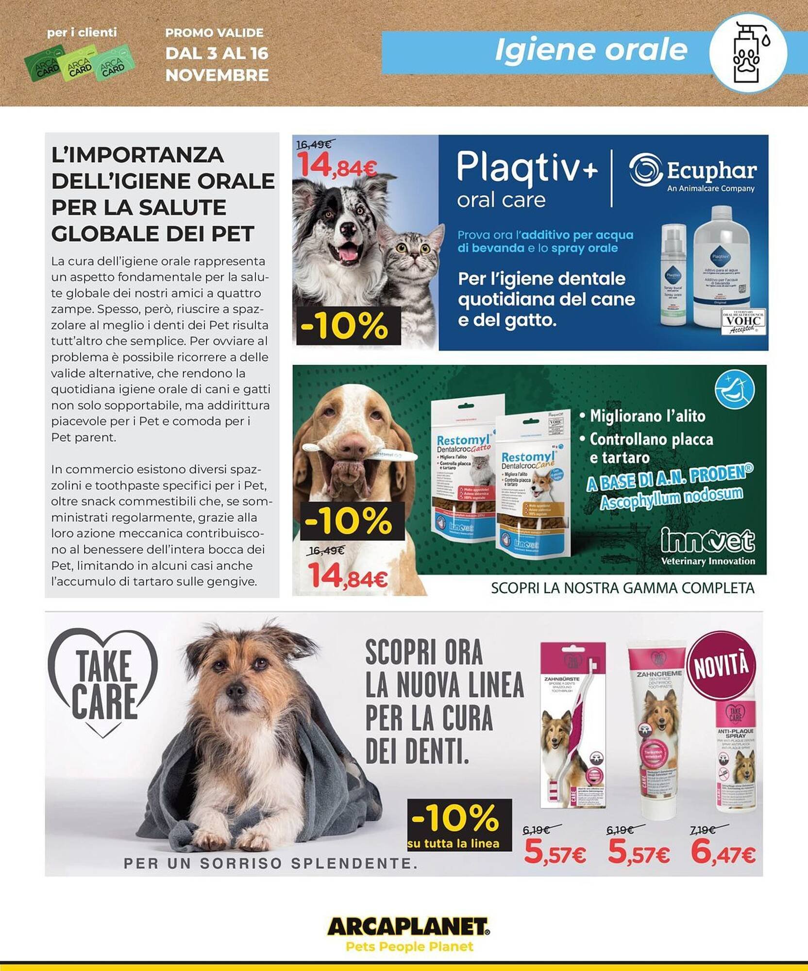Volantino Arcaplanet (2025-11-10 - 2025-11-16)