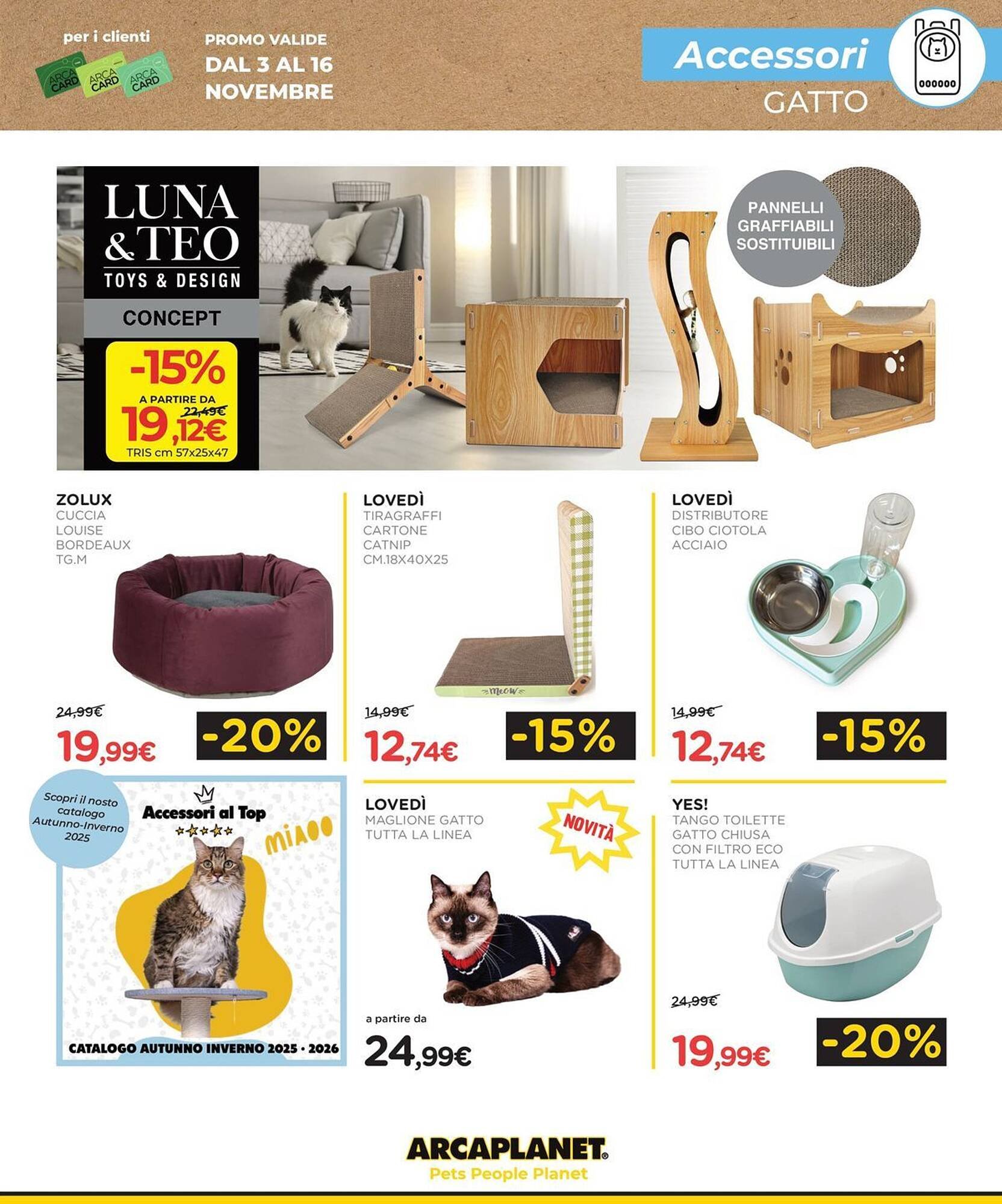 Volantino Arcaplanet (2025-11-10 - 2025-11-16)