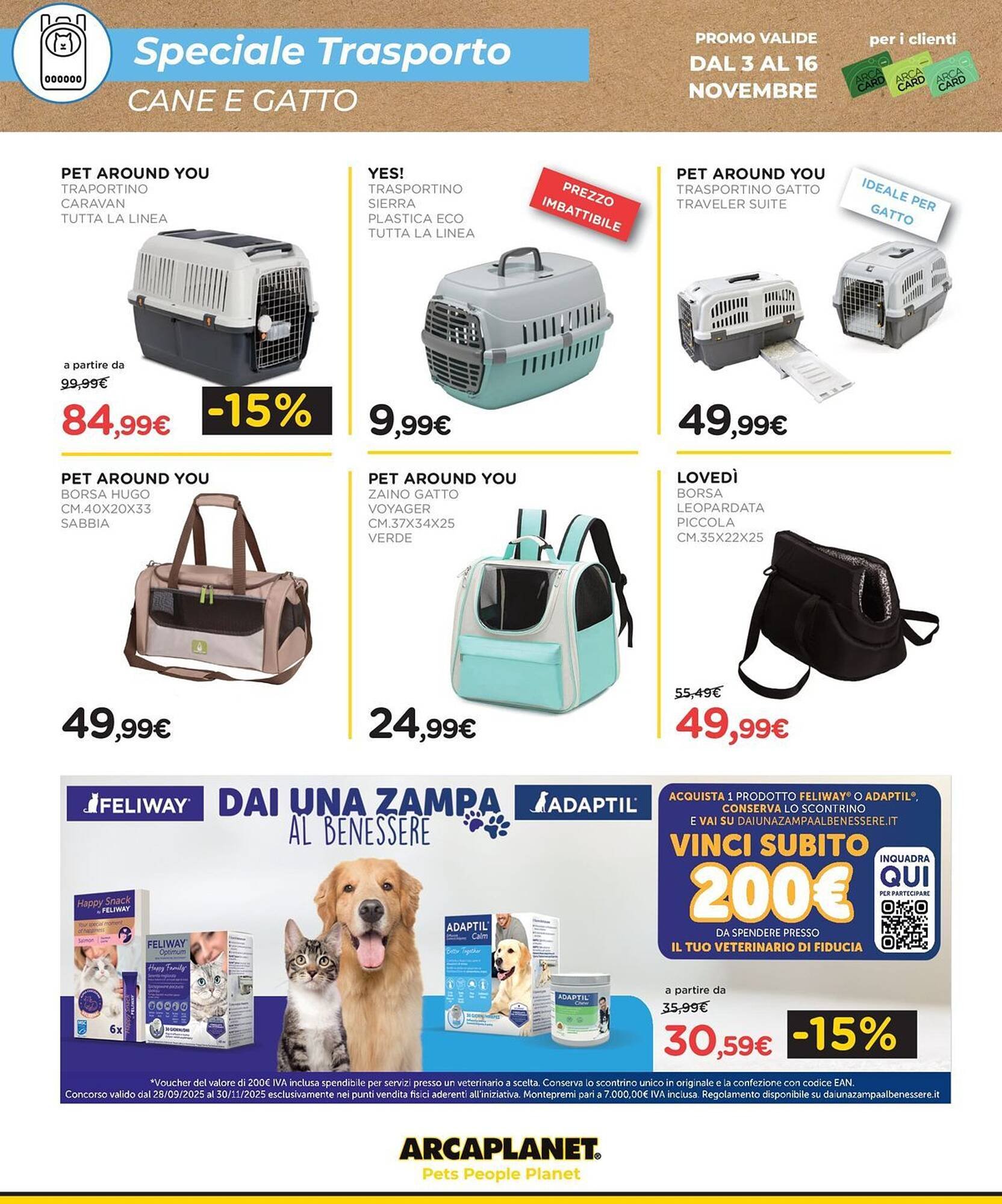 Volantino Arcaplanet (2025-11-10 - 2025-11-16)