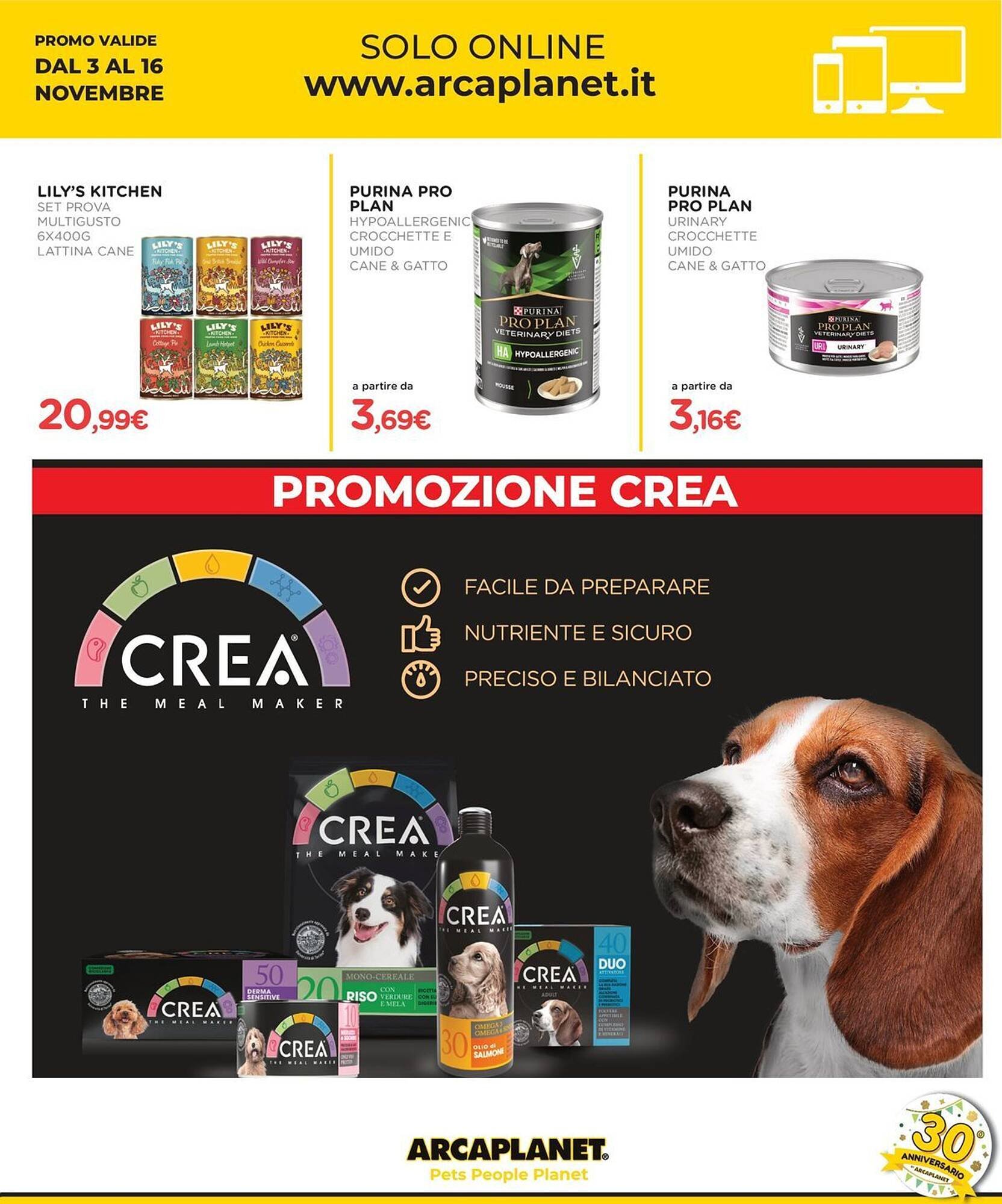 Volantino Arcaplanet (2025-11-10 - 2025-11-16)